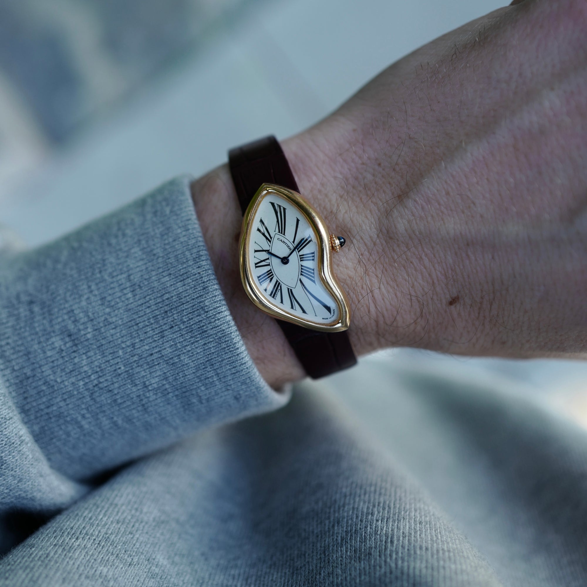 Cartier Rose Gold Crash Watch