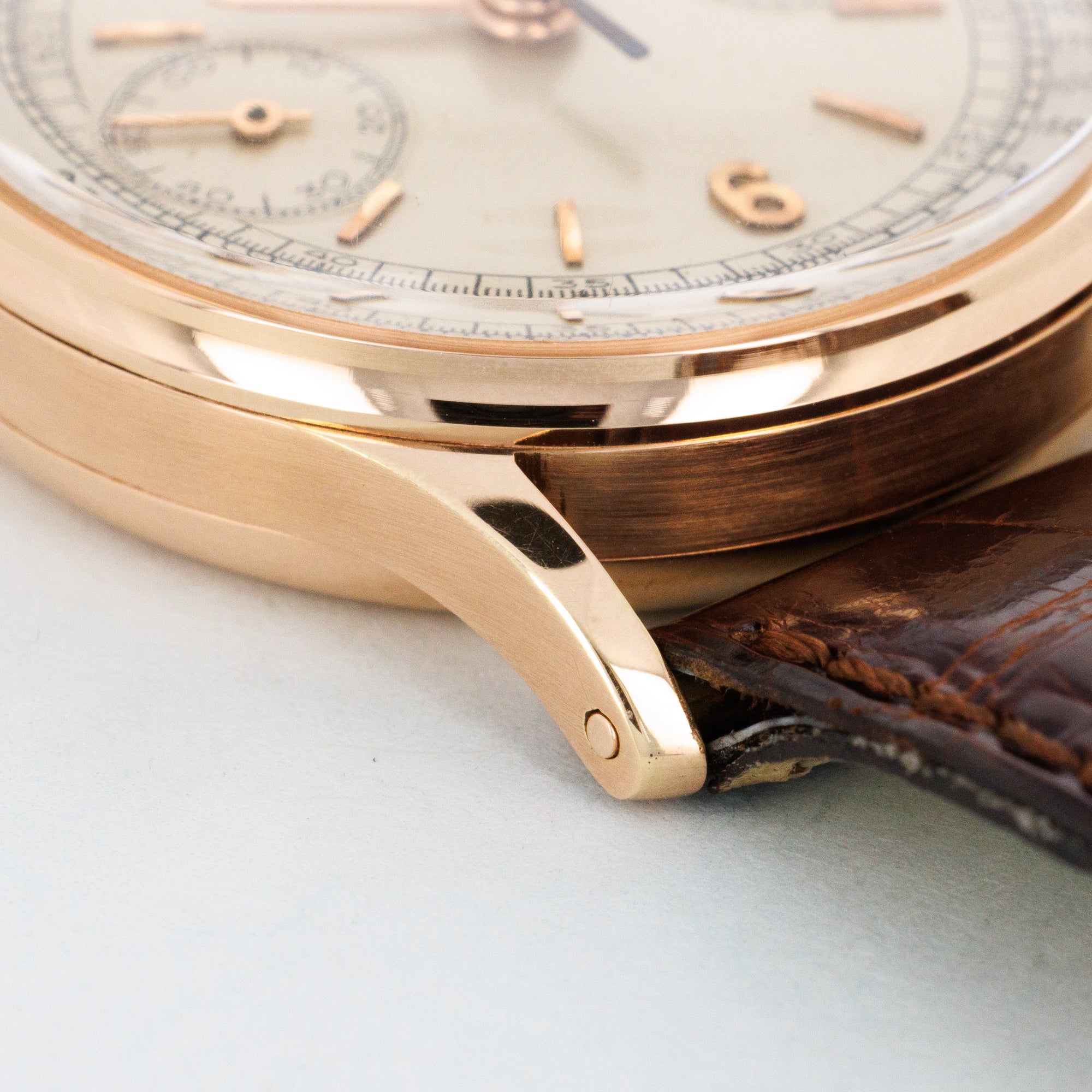Patek Philippe Pink Gold Two-Tone Dial Watch Ref. 130, Circa 1953