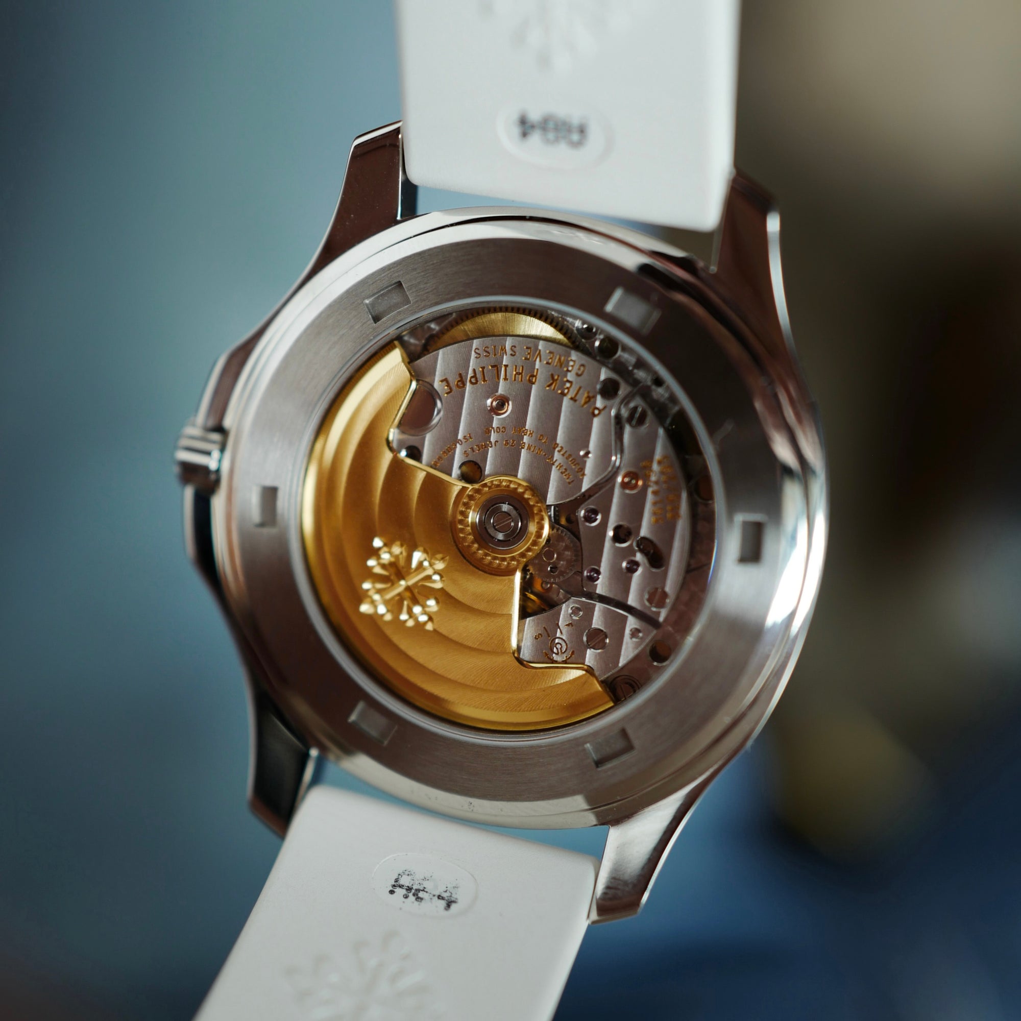 Patek Philippe Aquanaut Albino Dial Watch Ref. 5065 with Original Hangtag, Unique