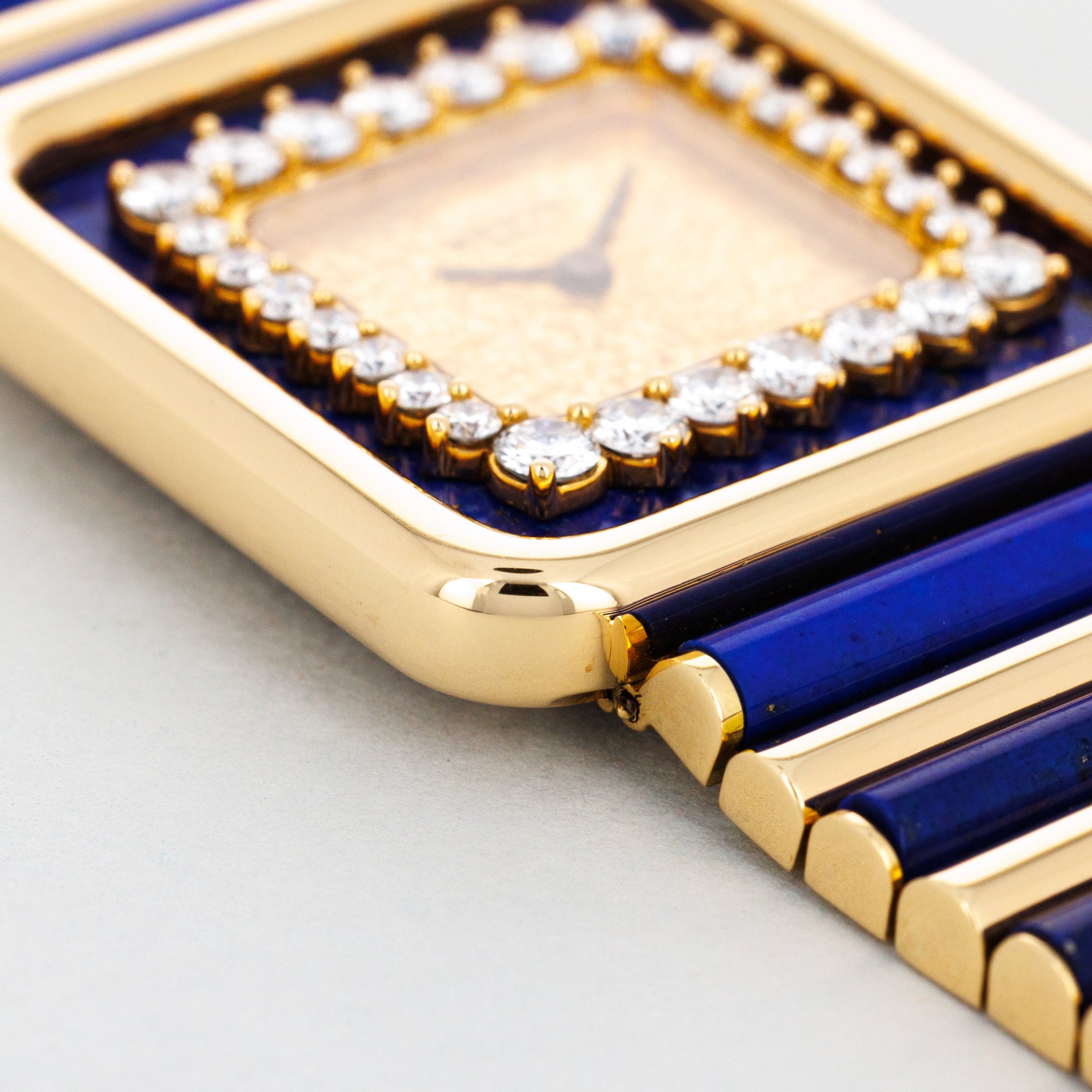 Patek Philippe Yellow Gold and Lapis Lazuli Watch Ref. 4240