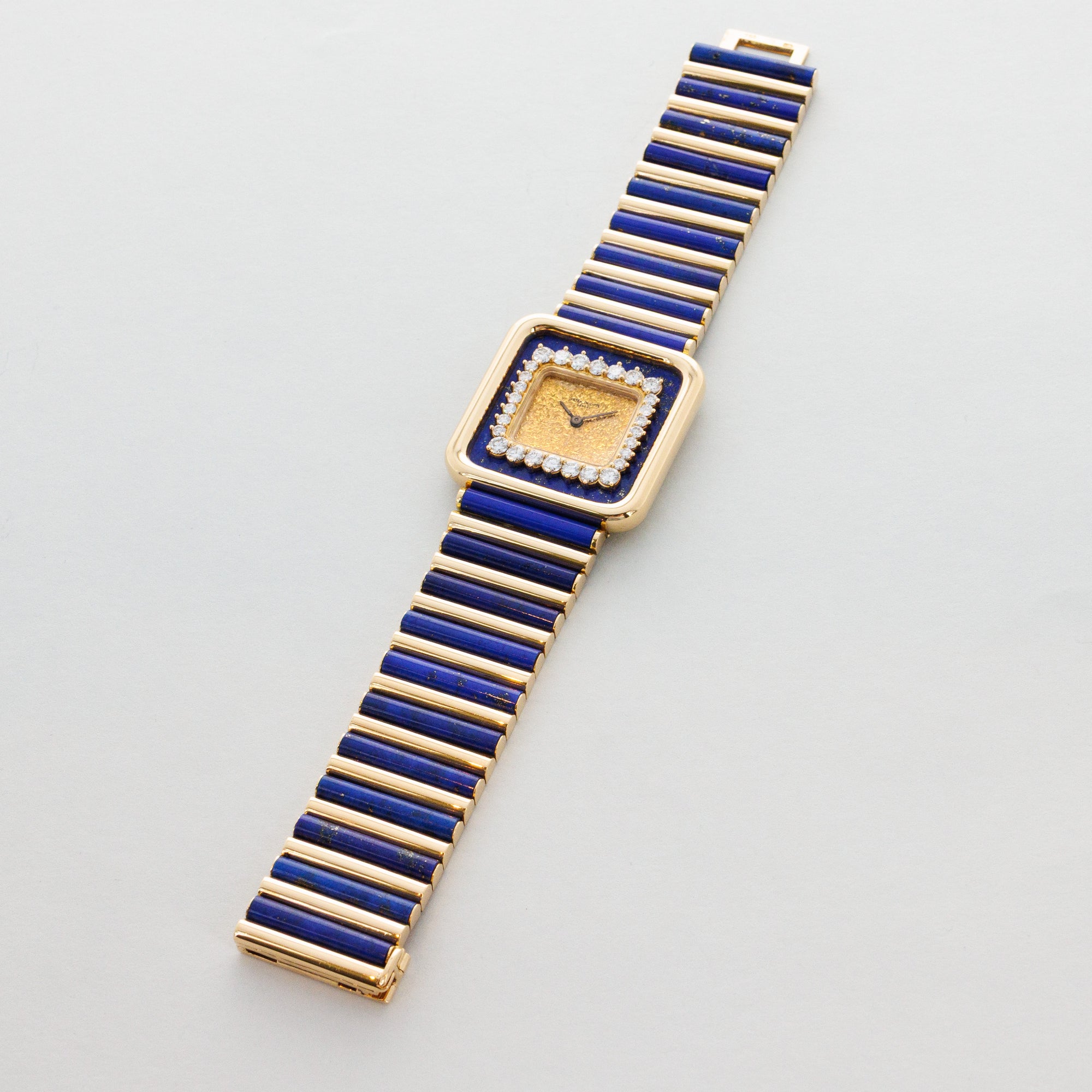 Patek Philippe Yellow Gold and Lapis Lazuli Watch Ref. 4240