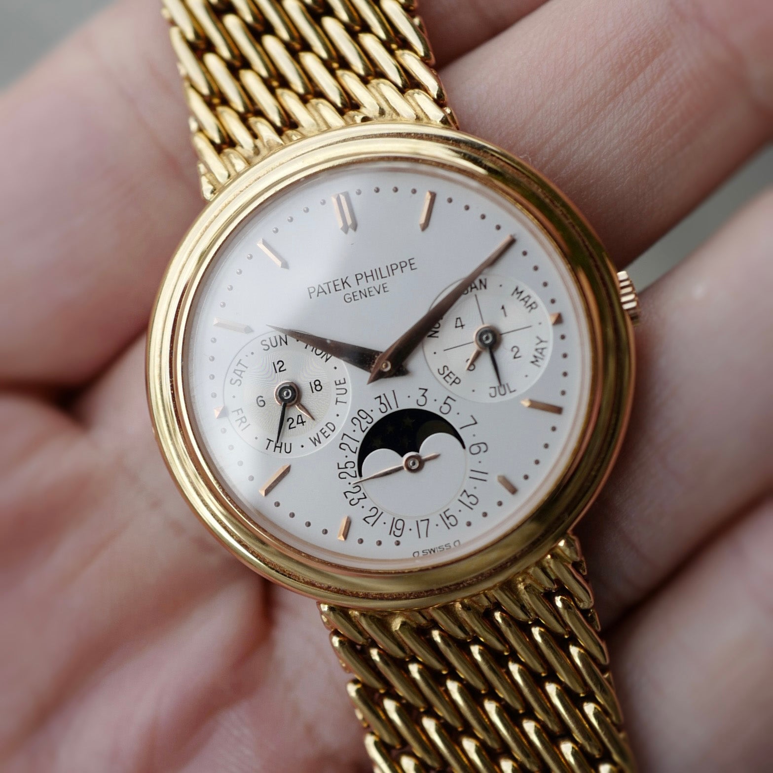 Patek Philippe Rose Gold Perpetual Calendar Ref. 3945 (New Arrival)