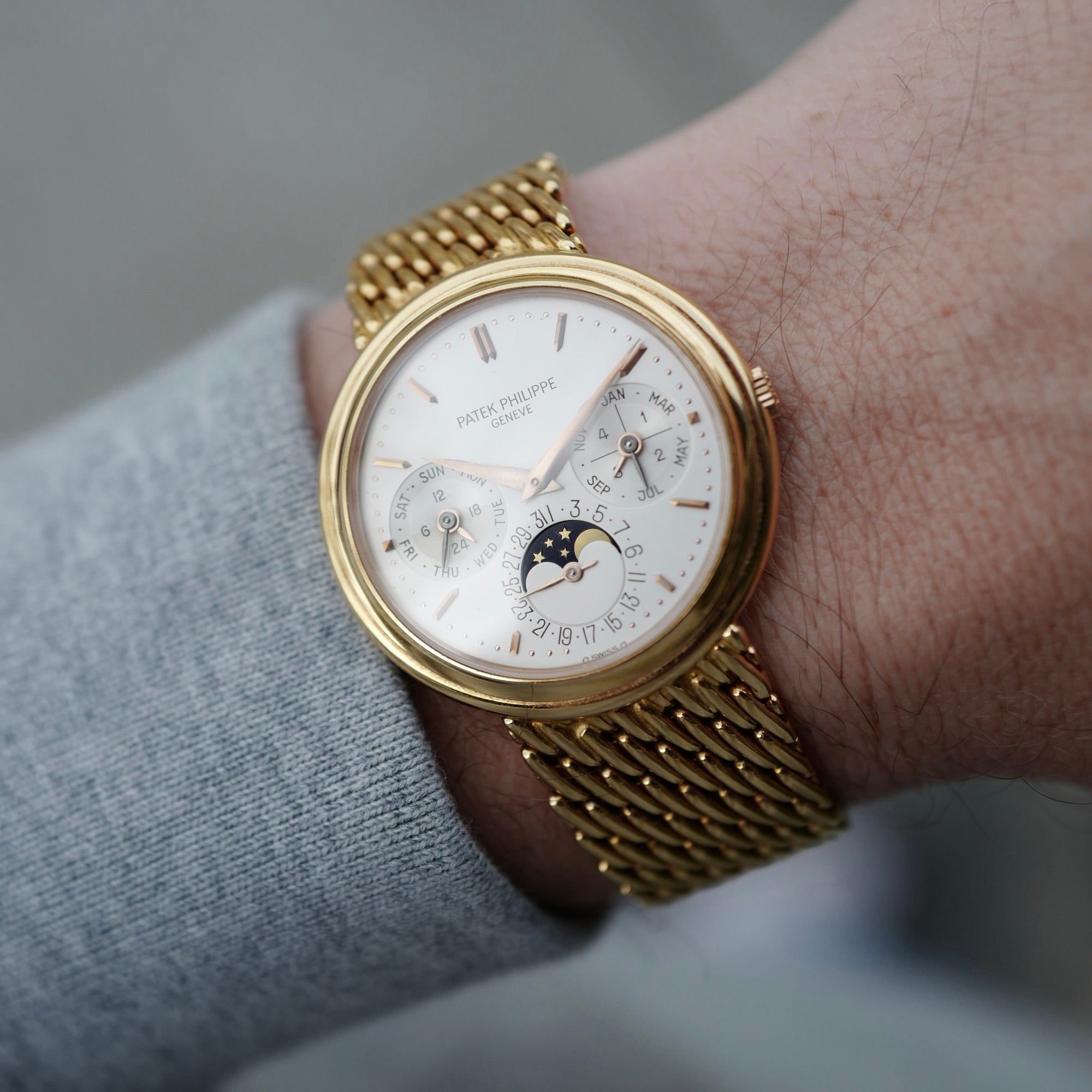 Patek Philippe Rose Gold Perpetual Calendar Ref. 3945 (New Arrival)