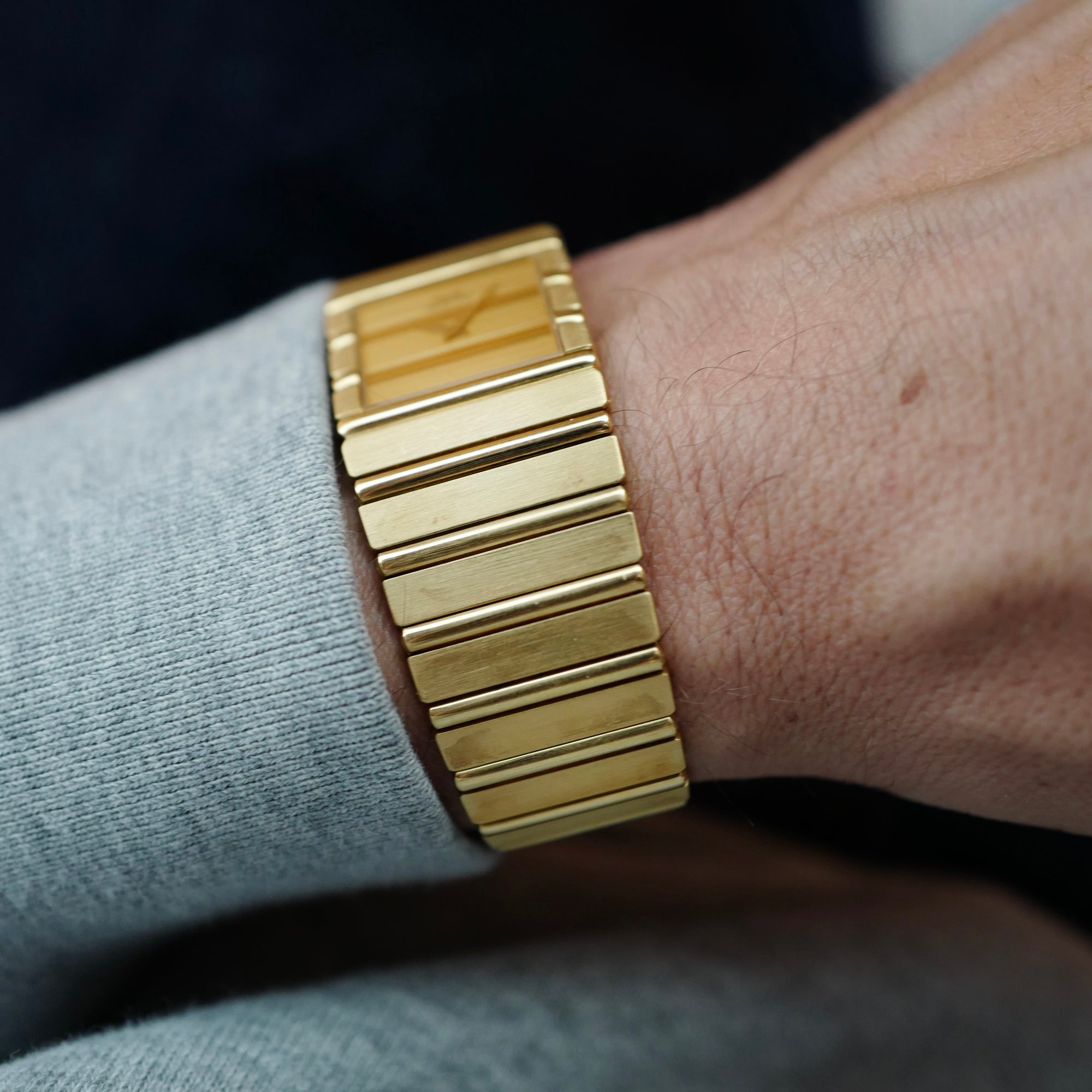 Piaget Yellow Gold Polo Ref. 7131 in Like New Condition Box and Papers