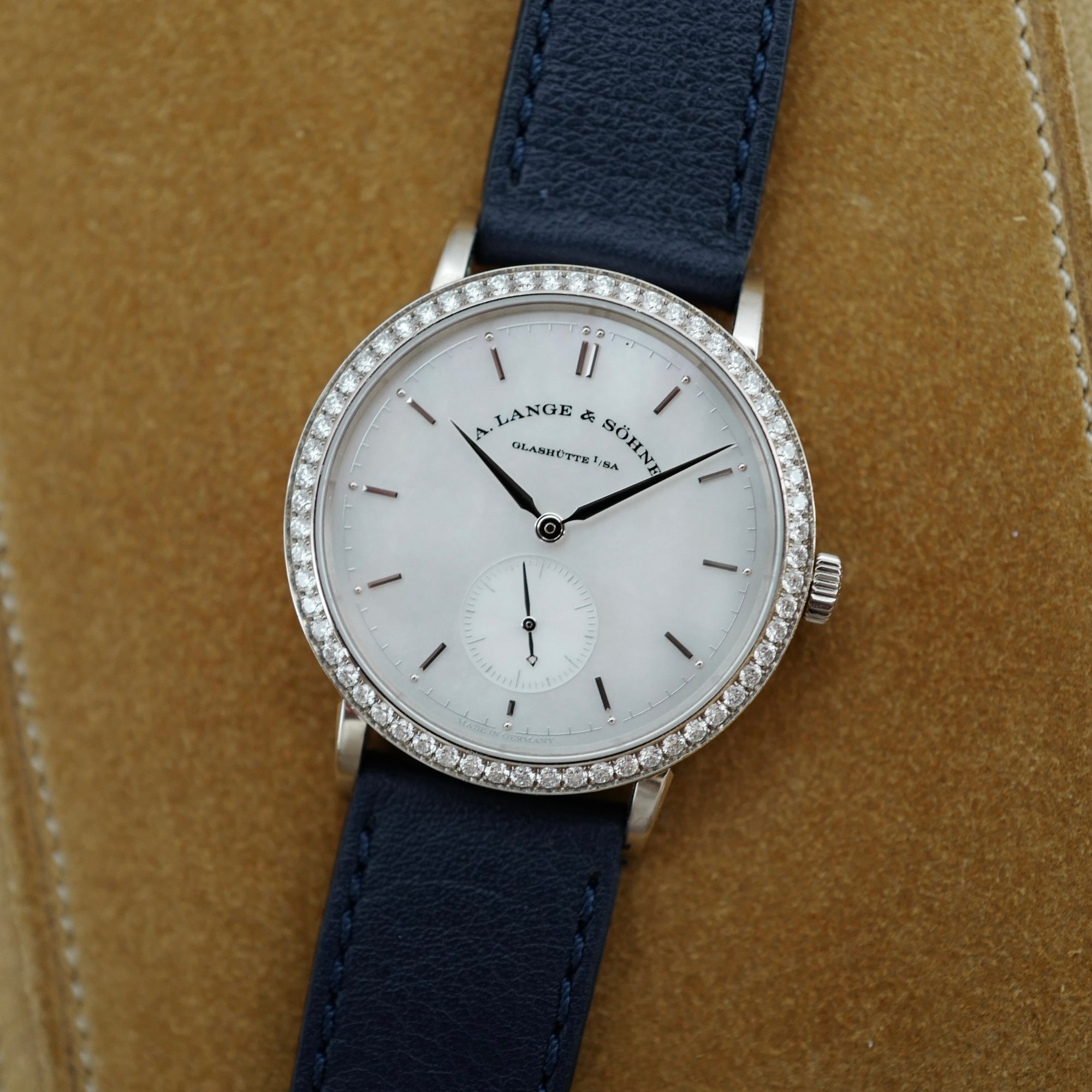 A. Lange & Sohne White Gold Saxonia Ref. 878.029 (New Arrival)