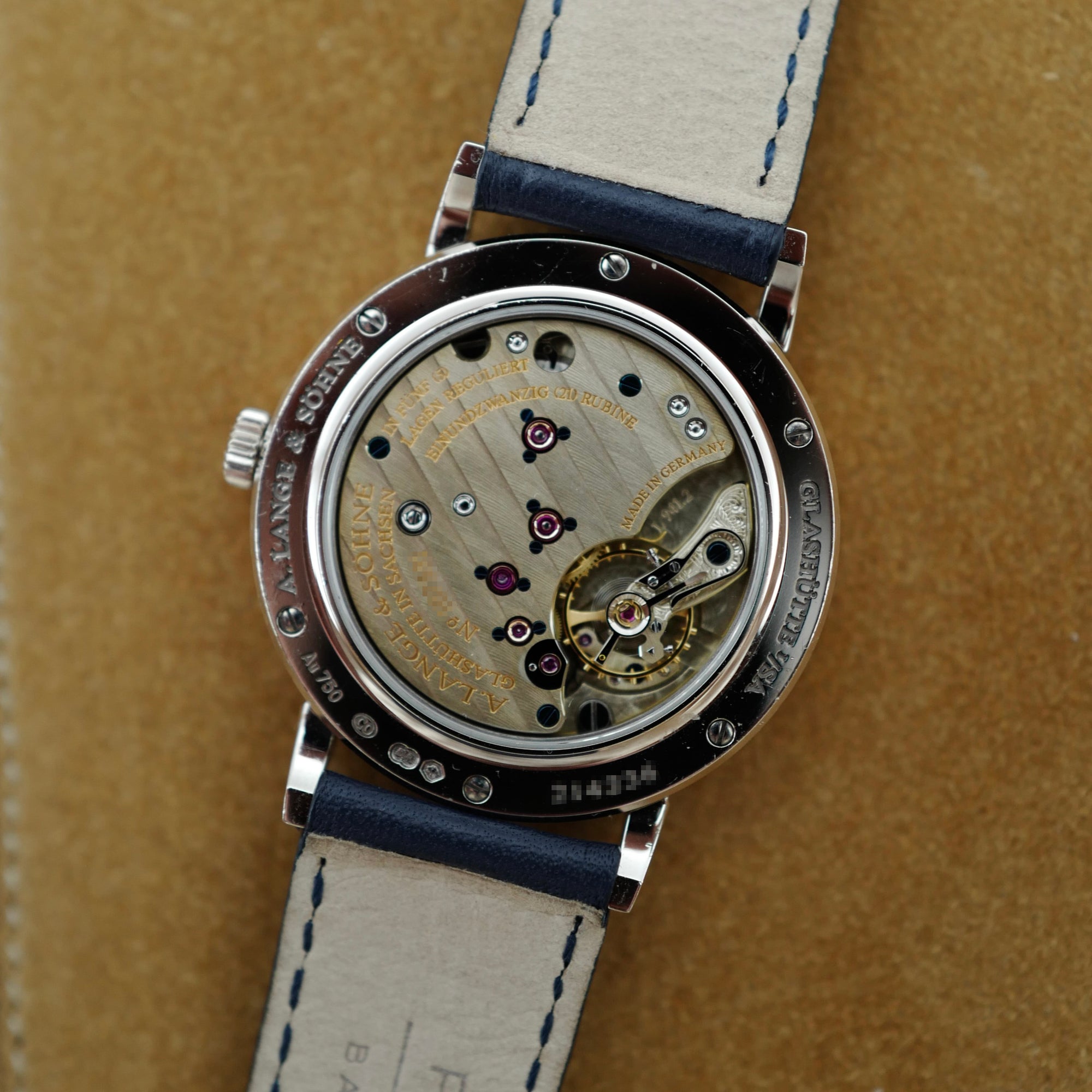 A. Lange &amp; Sohne White Gold Saxonia Ref. 878.029