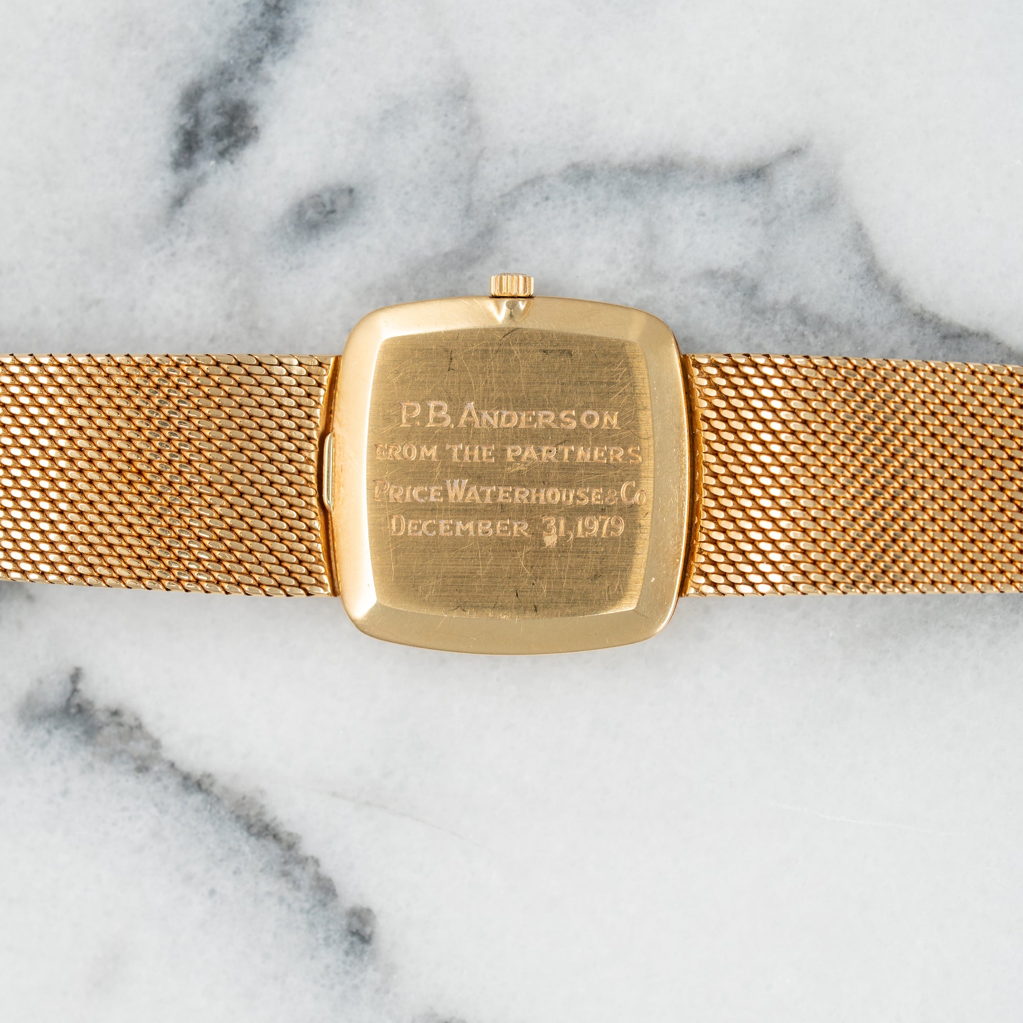 Patek Philippe Yellow Gold Golden Ellipse Ref. 3566 Retailed by Tiffany & Co.