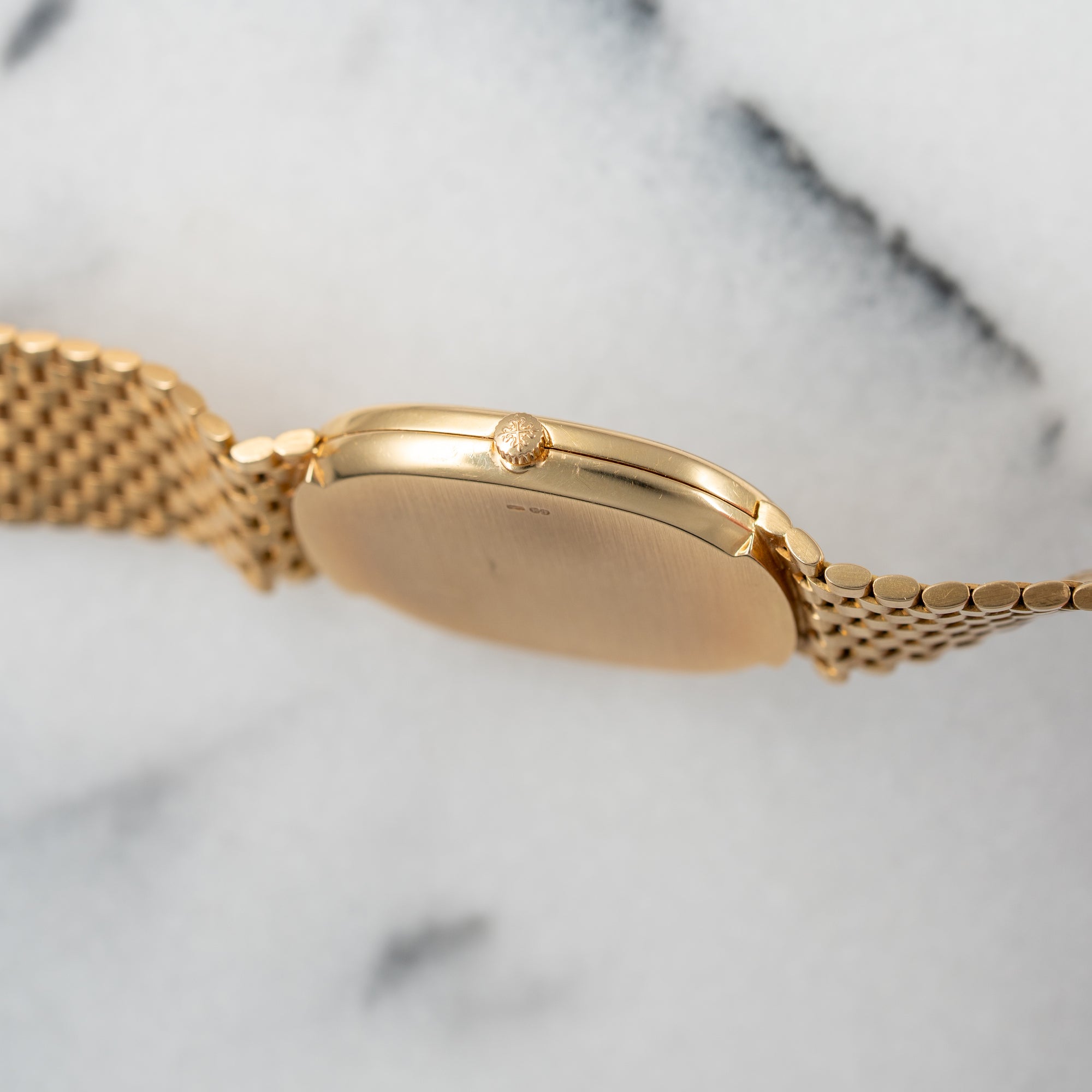 Patek Philippe Yellow Gold Ellipse Bracelet Watch Ref. 3838