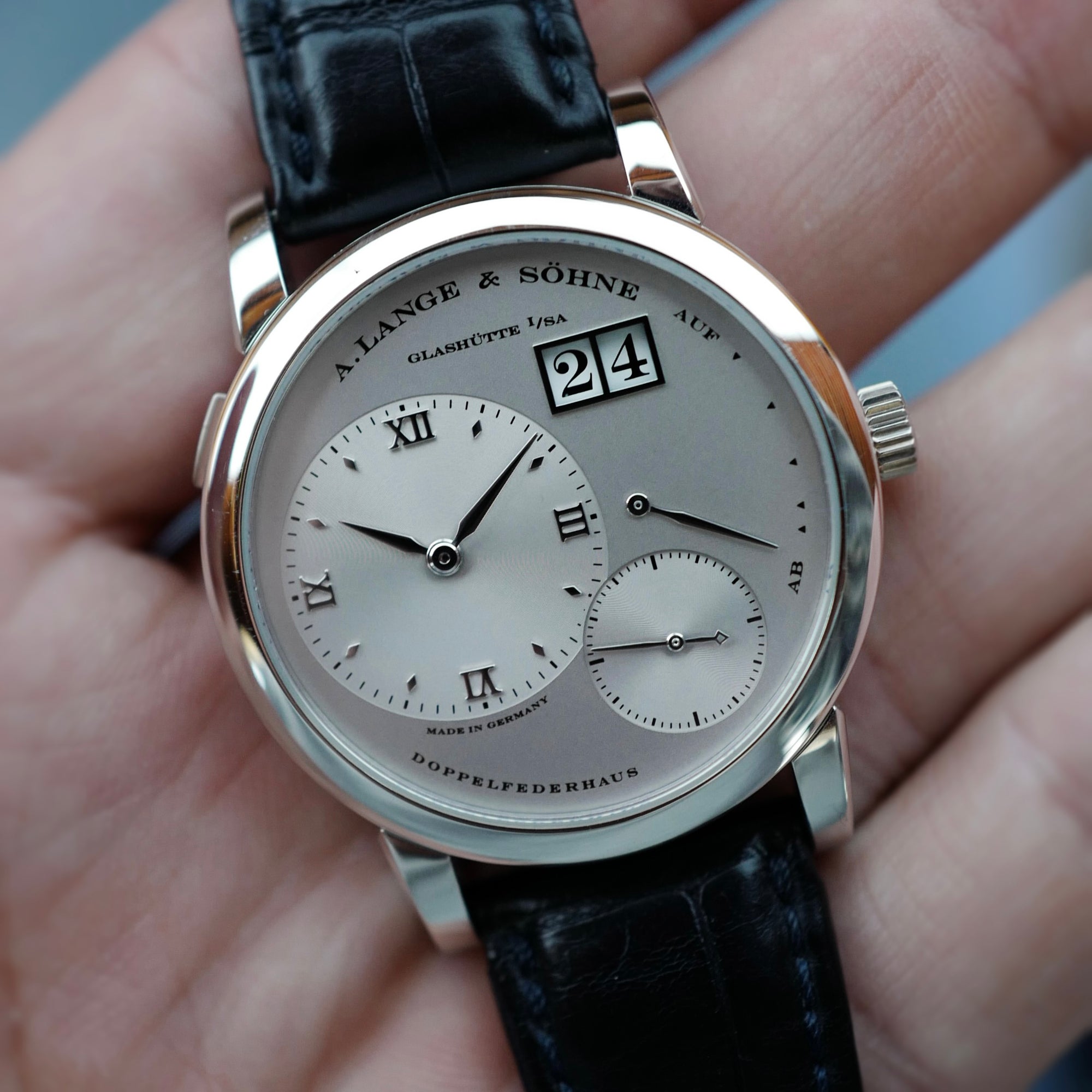 A. Lange & Sohne Platinum Lange 1 Stealth Ref. 101.025