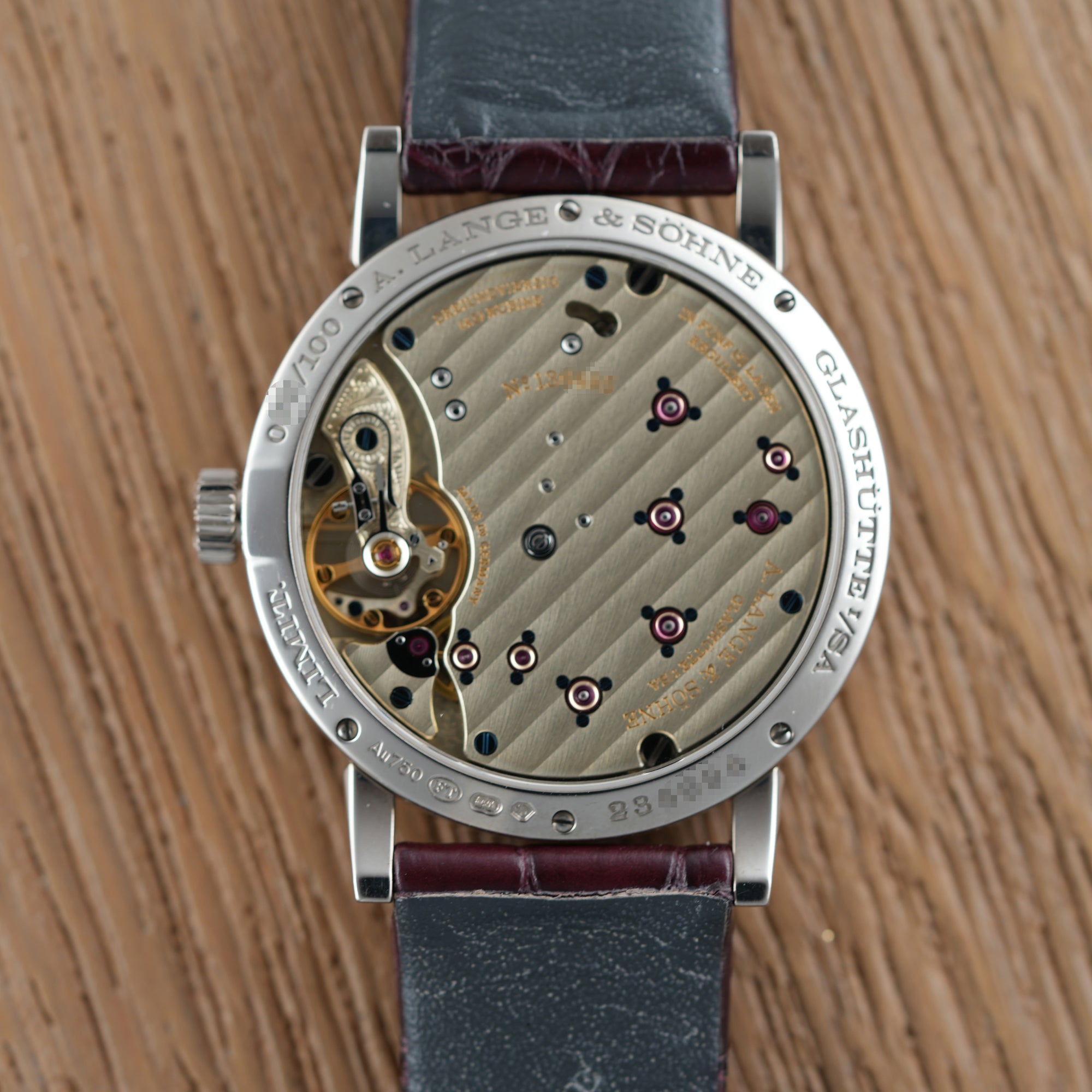 A. Lange &amp; Sohne White Gold Little Lange 1 Ref. 181.839 (New Arrival)
