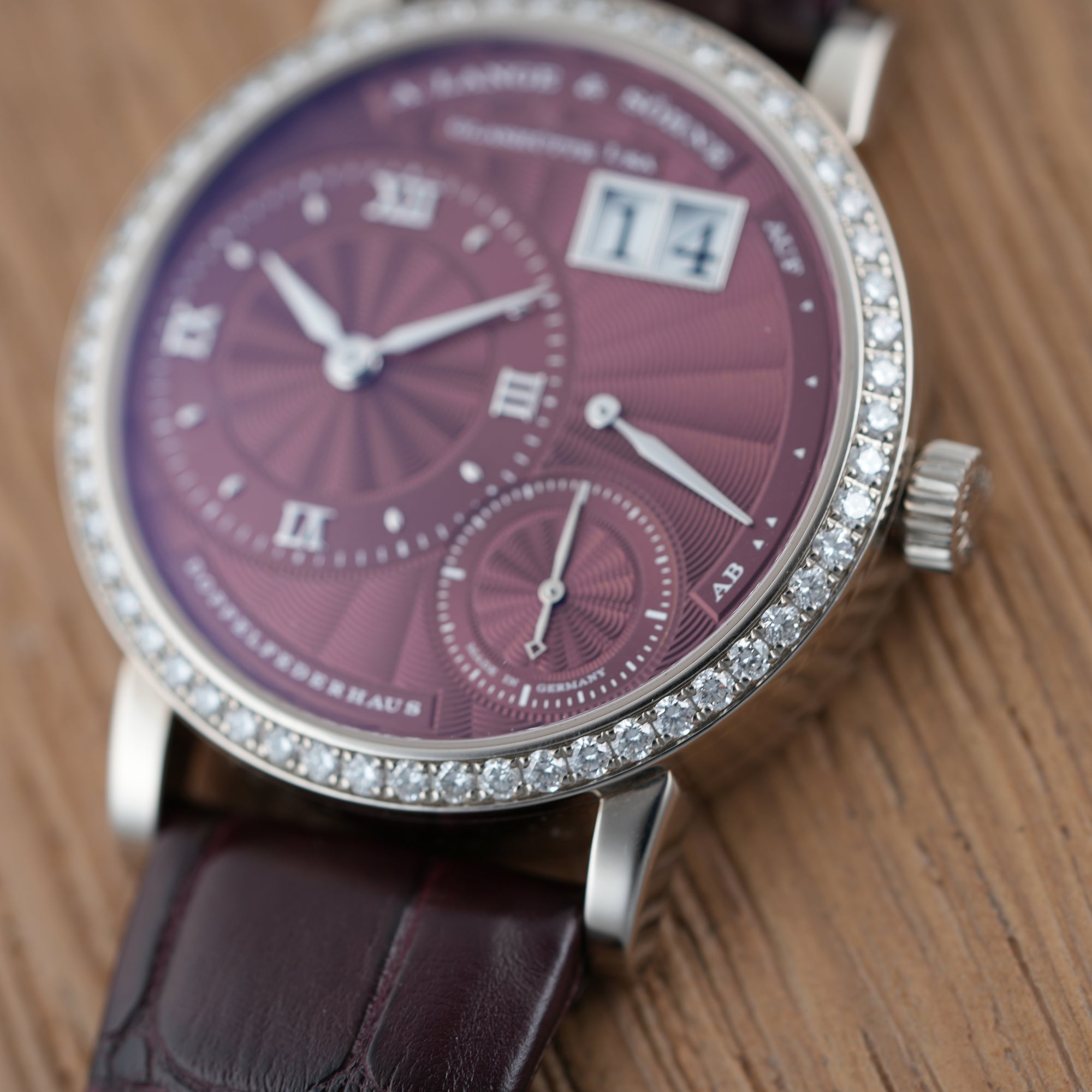 A. Lange &amp; Sohne White Gold Little Lange 1 Ref. 181.839 (New Arrival)