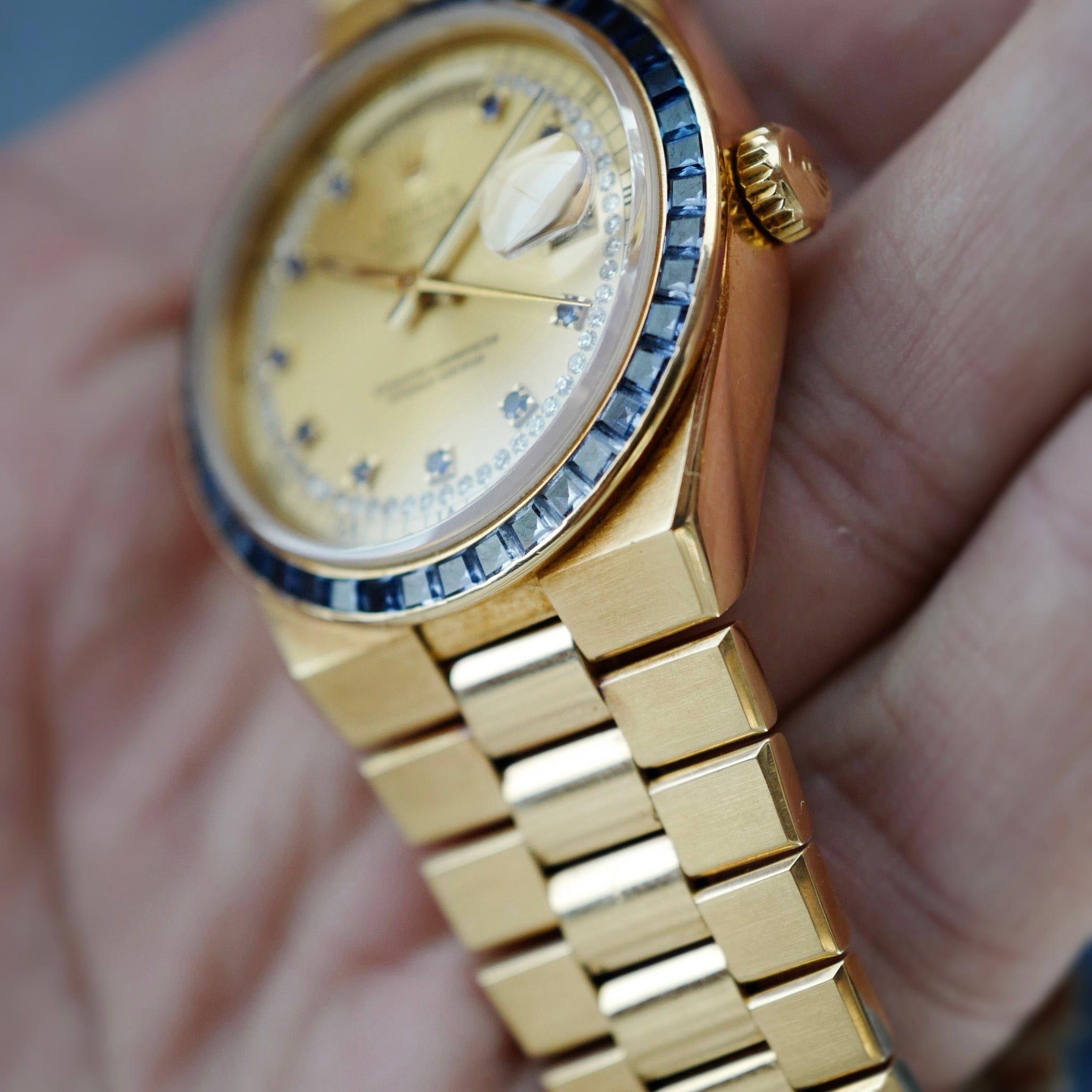 ほ*す様 Young Oysters スタイ ゴールド Rolex Day-Date 19158 18k YG