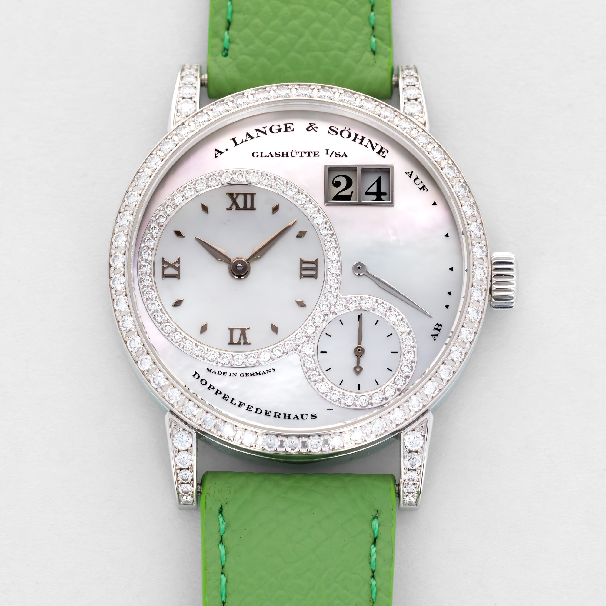 A. Lange & Sohne White Gold Little Lange 1 Ref. 813.044 (New Arrival)