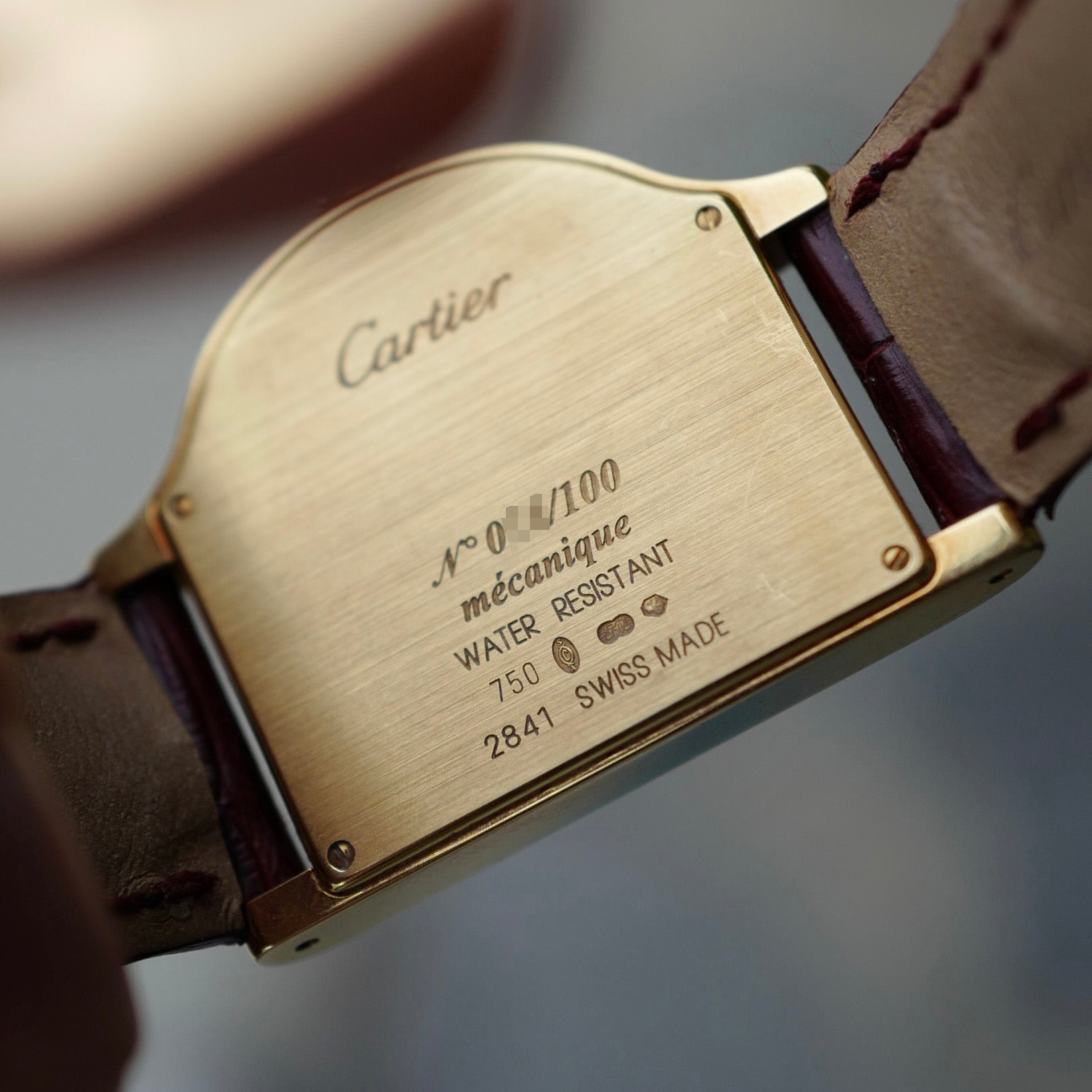 Cartier Yellow Gold Cloche Ref 2841, 100 pieces Made for CPCP Collection