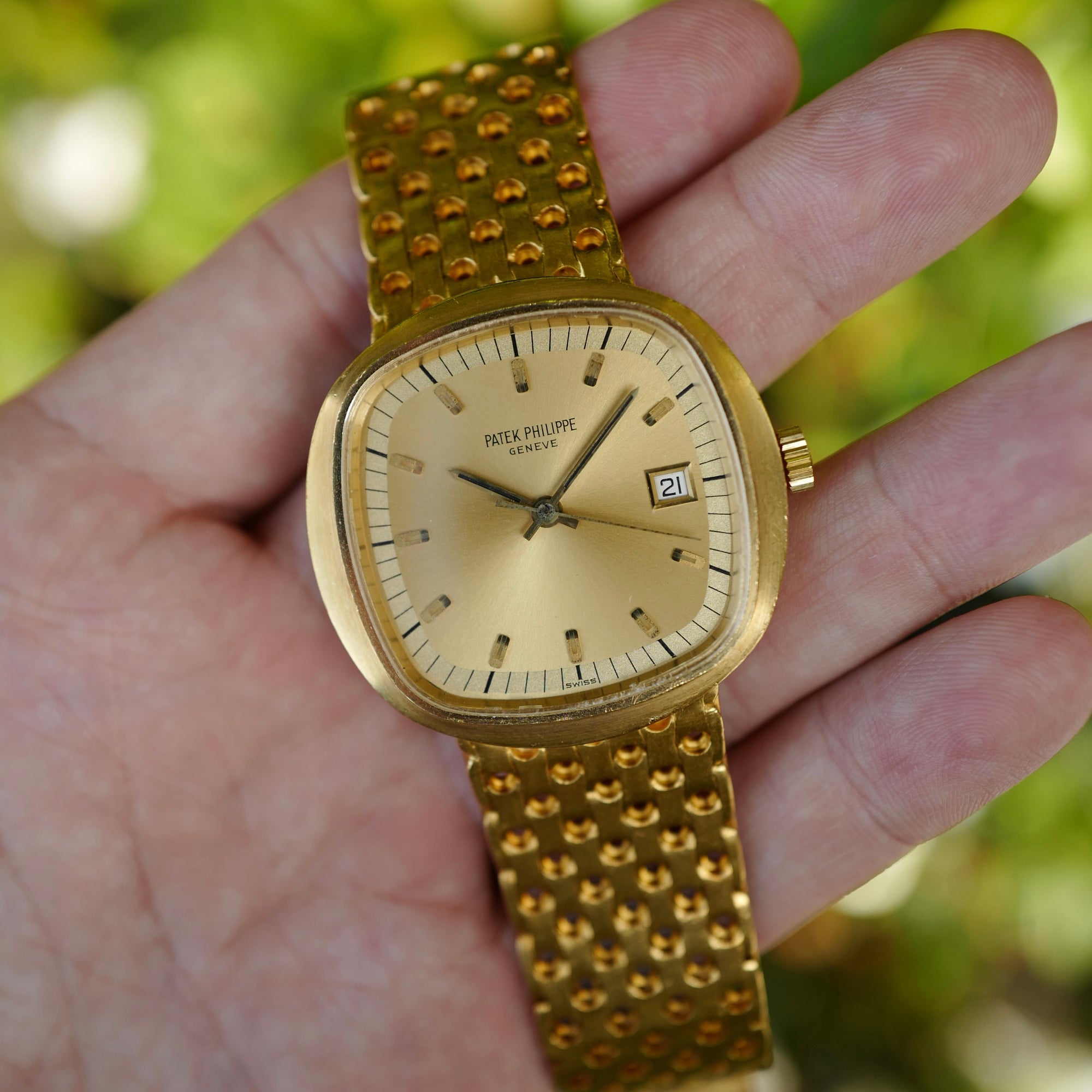 Patek Philippe Yellow Gold Beta 21 Watch Ref. 3587