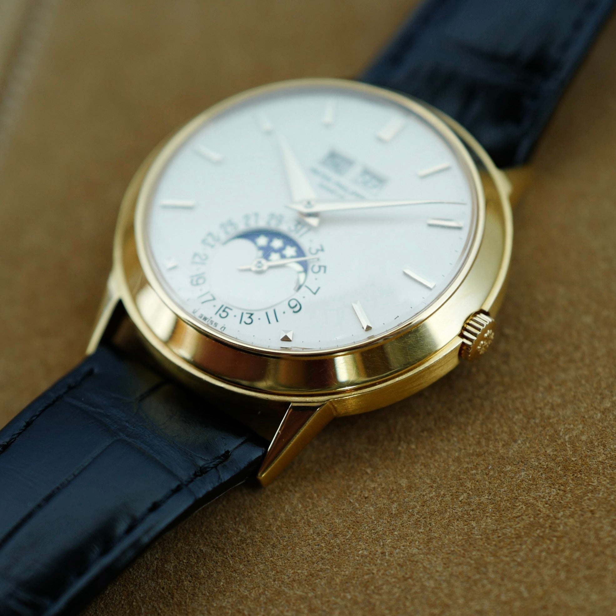 Patek Philippe Yellow Gold Perpetual Calendar Watch Ref. 3448, Circa 1977