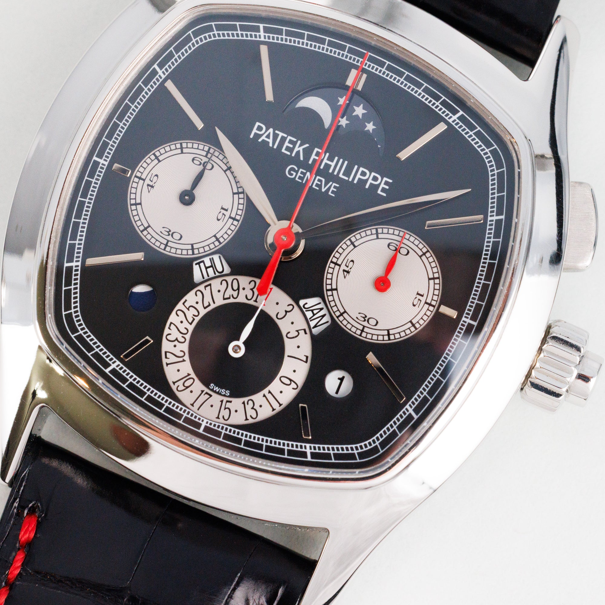 Patek Philippe Platinum Split Seconds Chronograph Watch Ref. 5951P