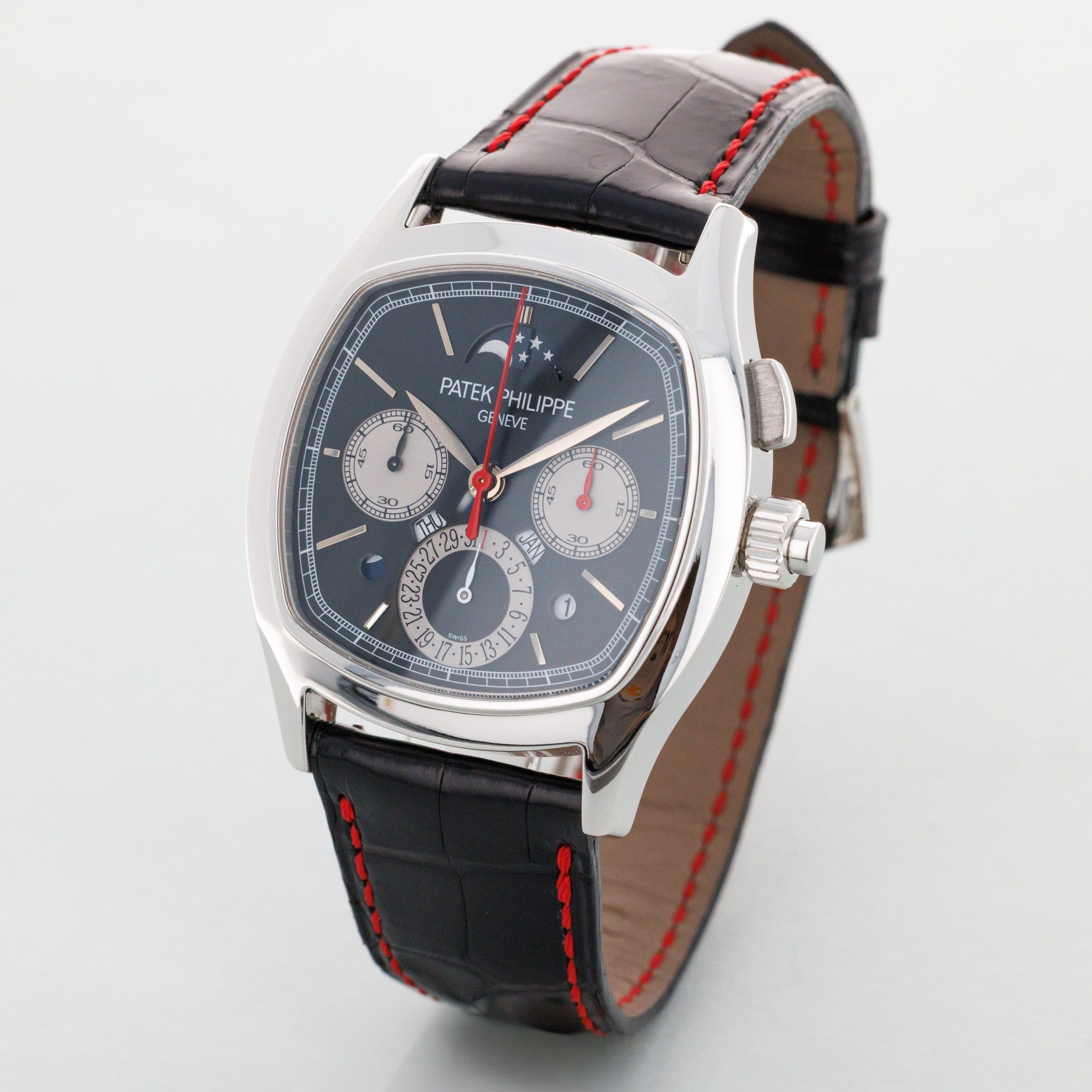 Patek Philippe Platinum Split Seconds Chronograph Watch Ref. 5951P