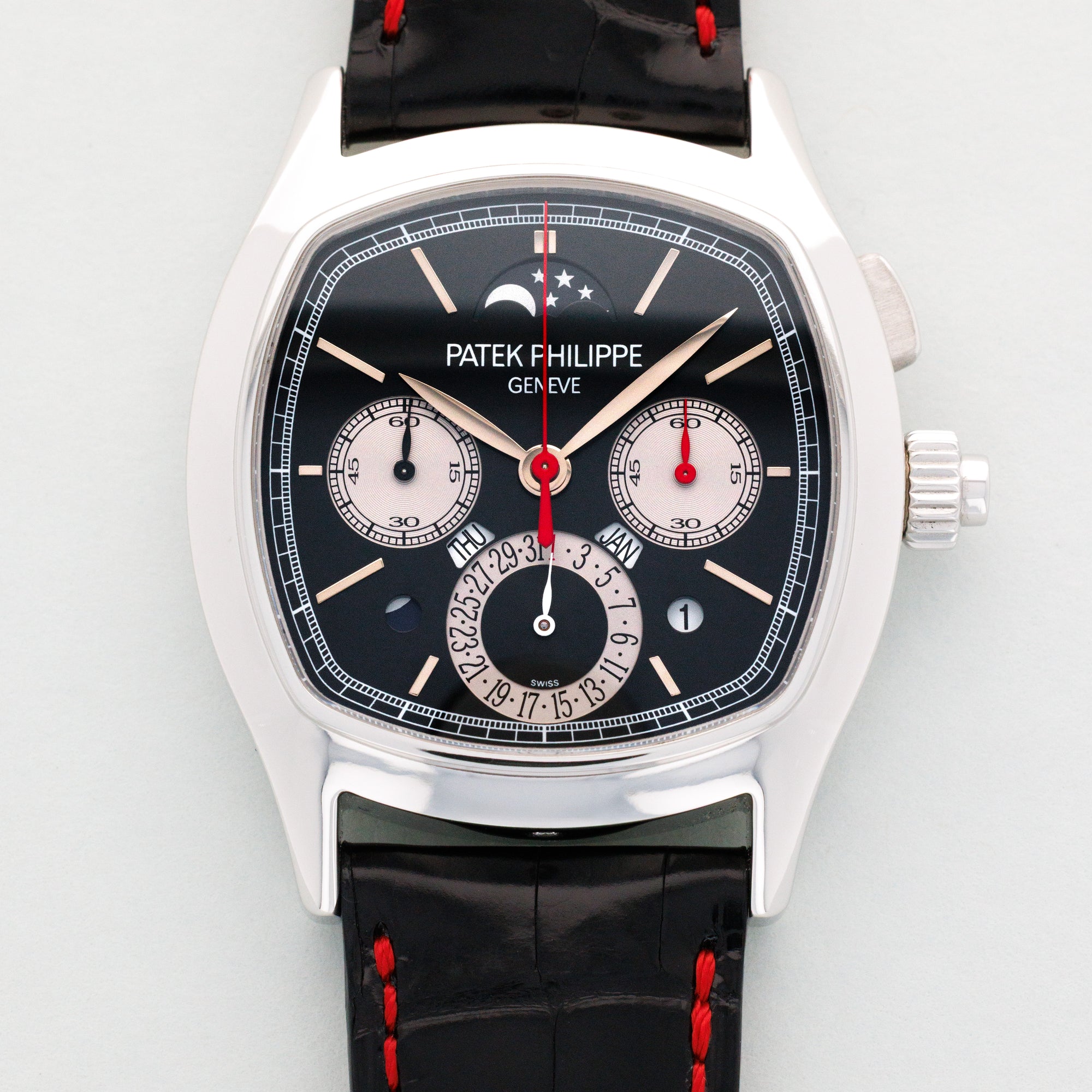 Patek Philippe Platinum Split Seconds Chronograph Watch Ref. 5951P