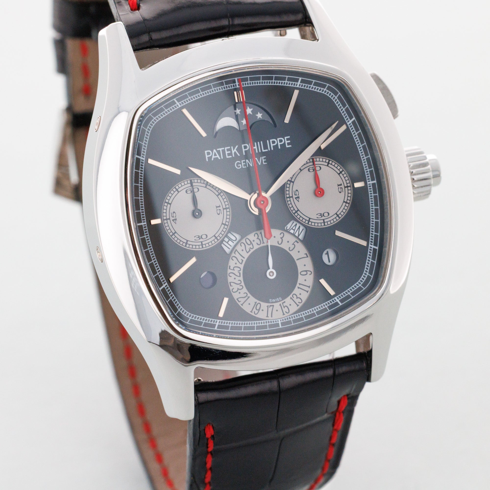 Patek Philippe Platinum Split Seconds Chronograph Watch Ref. 5951P