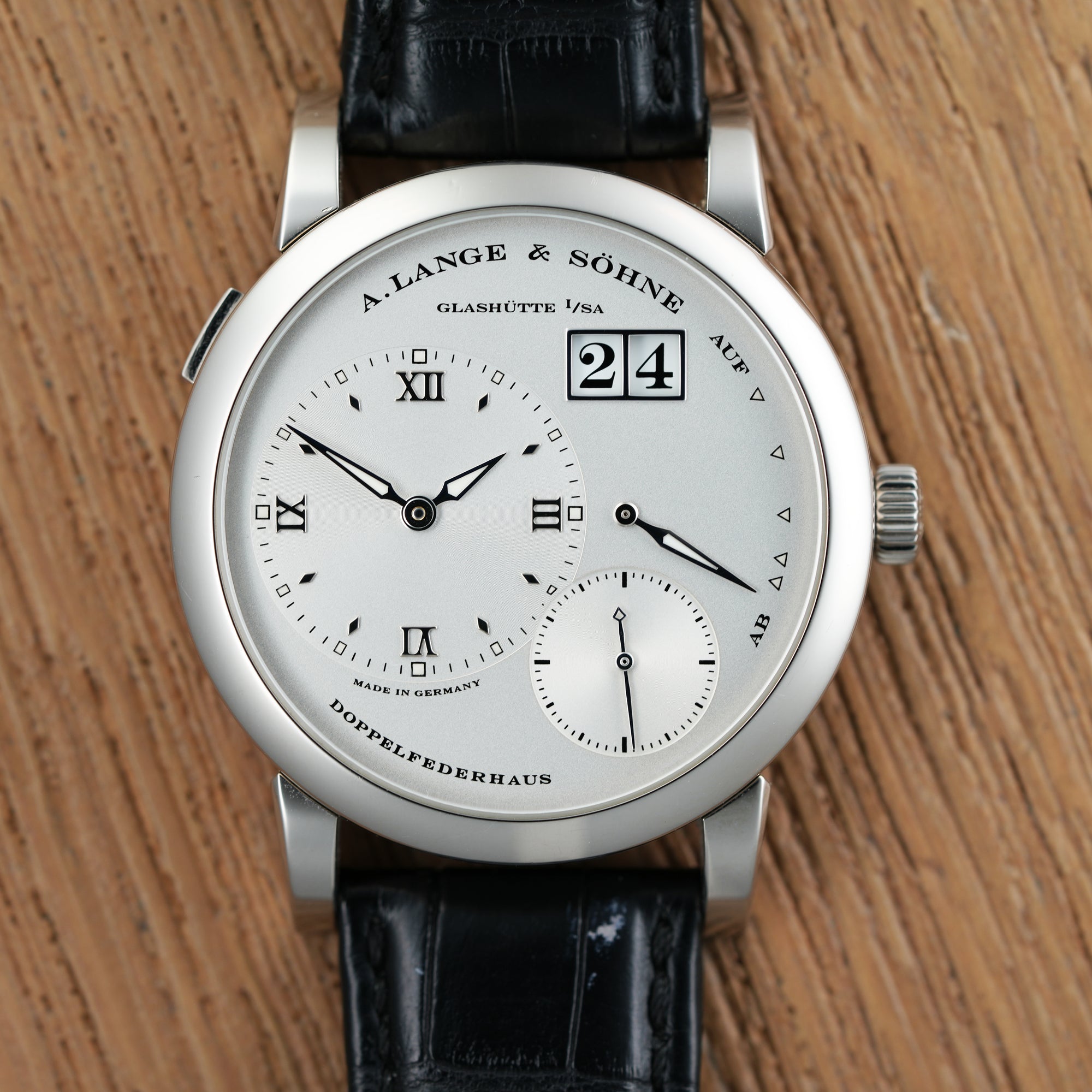 A. Lange & Sohne White Gold Lange 1 Ref. 101.039 (New Arrival)
