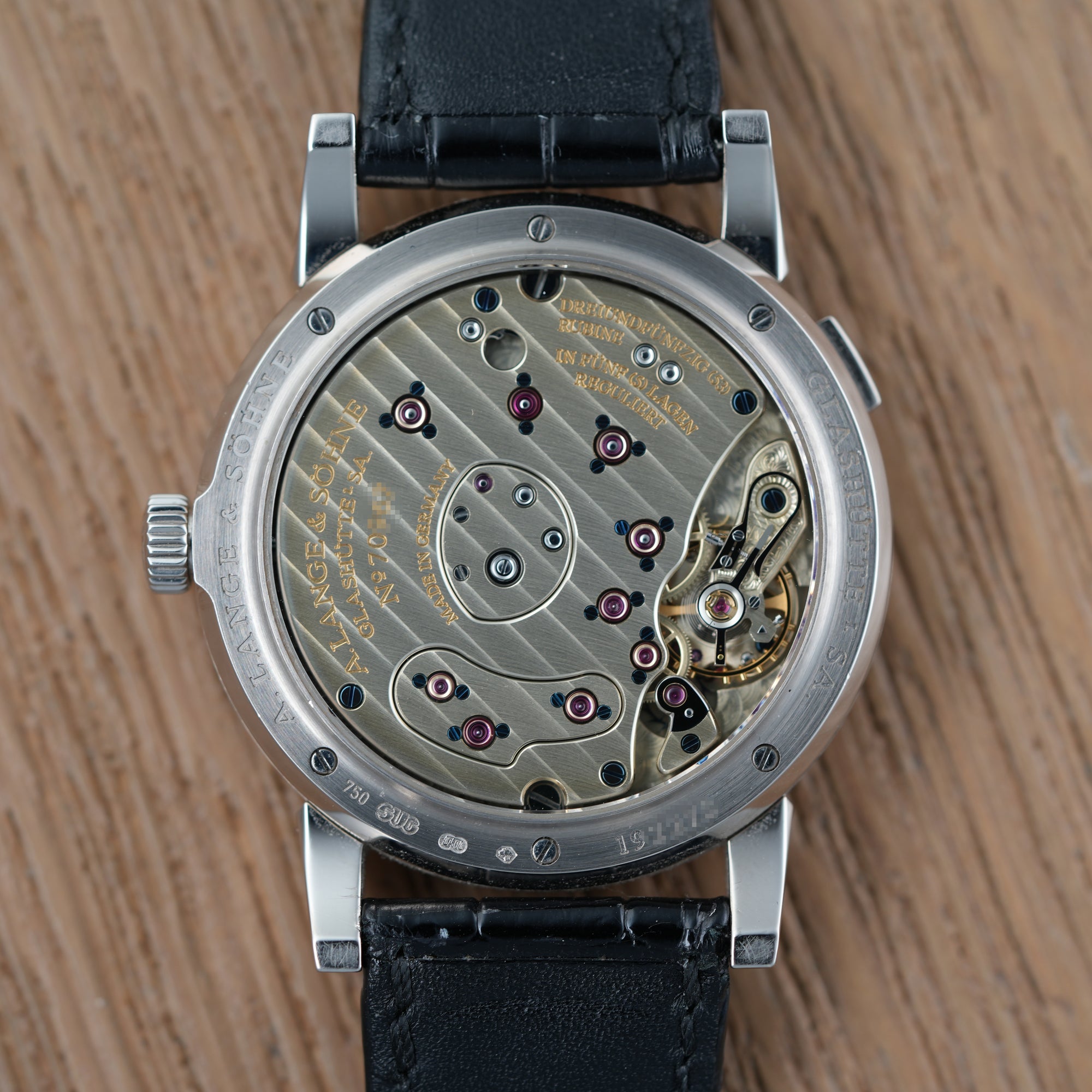 A. Lange & Sohne White Gold Lange 1 Ref. 101.039 (New Arrival)