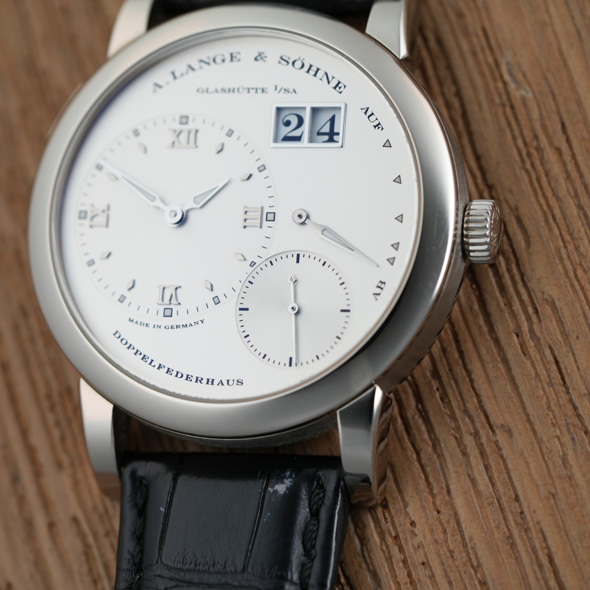 A. Lange &amp; Sohne White Gold Lange 1 Ref. 101.039 (New Arrival)