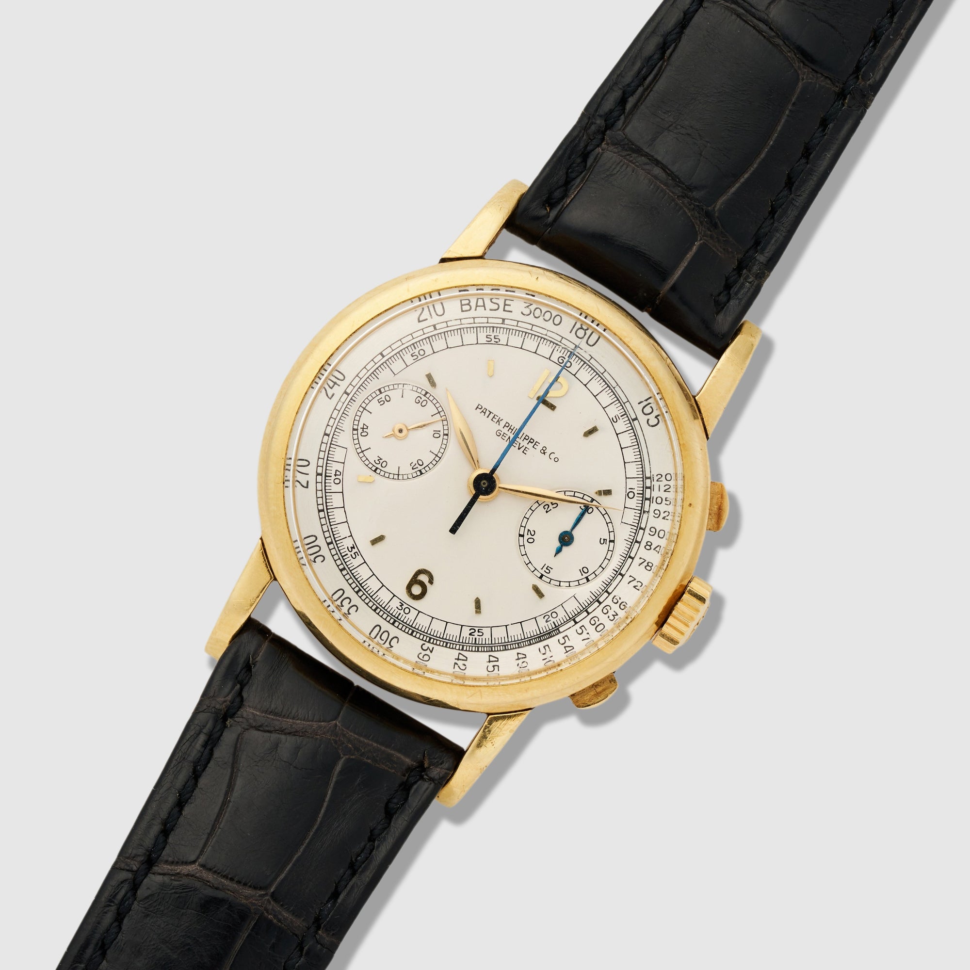 Patek Philippe Yellow Gold Chronograph Watch Ref. 1506, Circa 1942