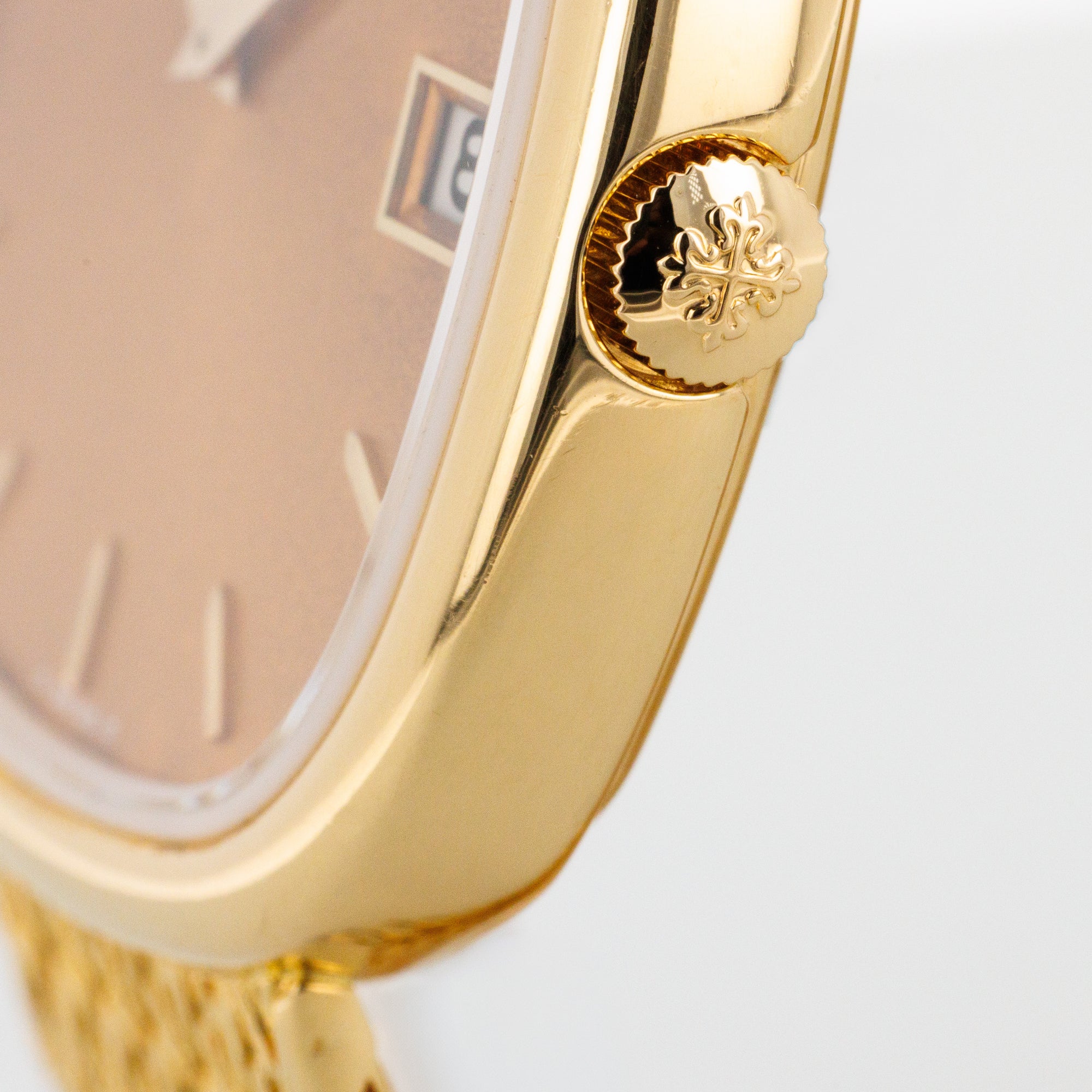 Patek Philippe Yellow Gold Golden Ellipse Ref. 3604 with Copper Dial, Recently Serviced