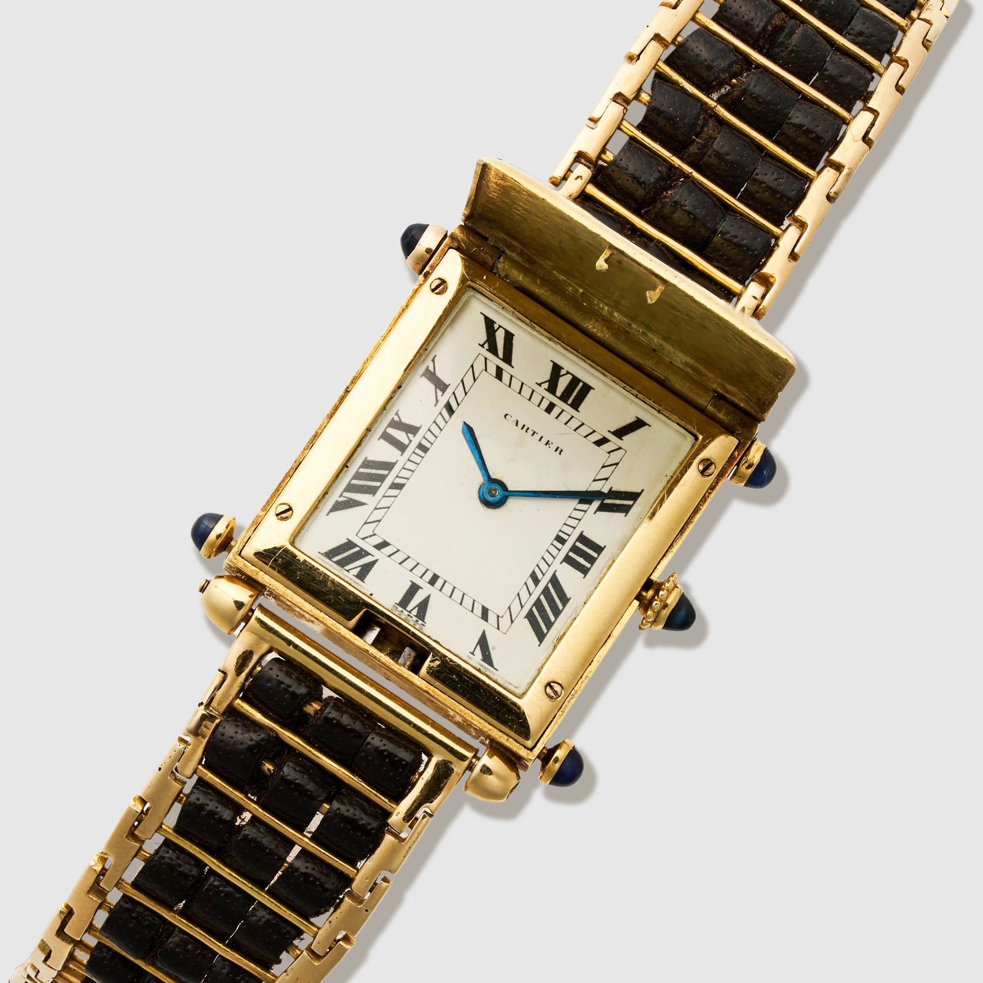 Cartier Yellow Gold Tank Obus Savonette, 1930