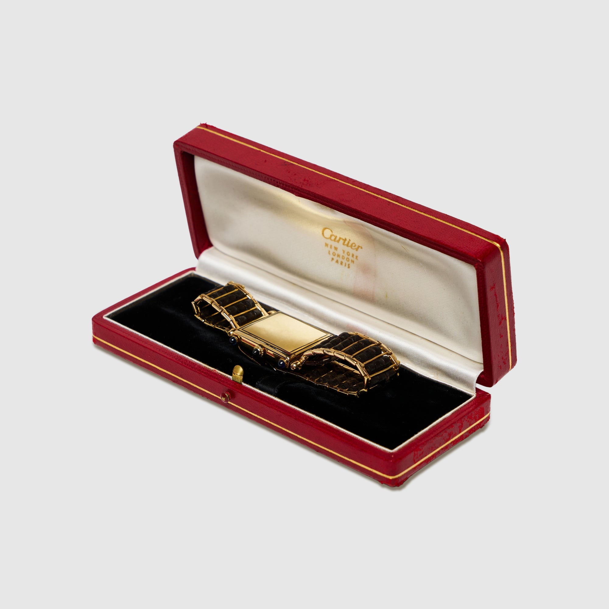 Cartier Yellow Gold Tank Obus Savonette, 1930