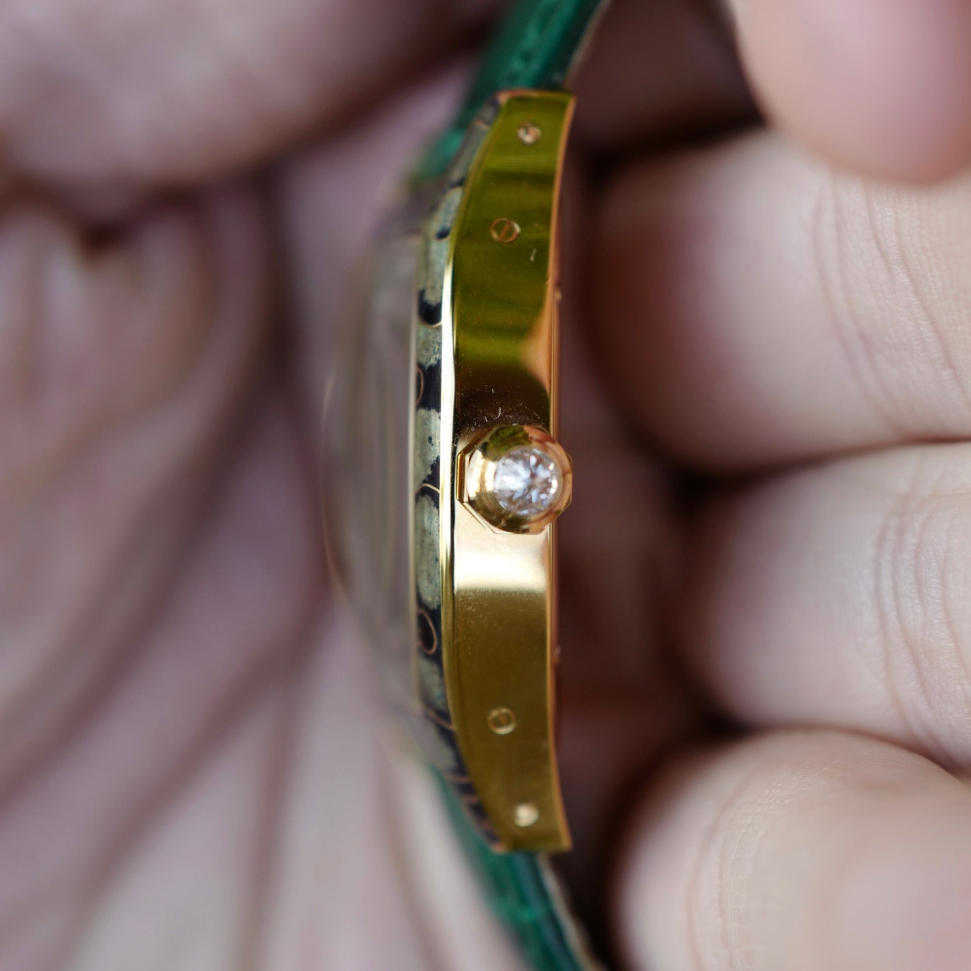 Cartier - Cartier Yellow Gold Cloisonne Rooster Tortue Ref. 2496 - The Keystone Watches