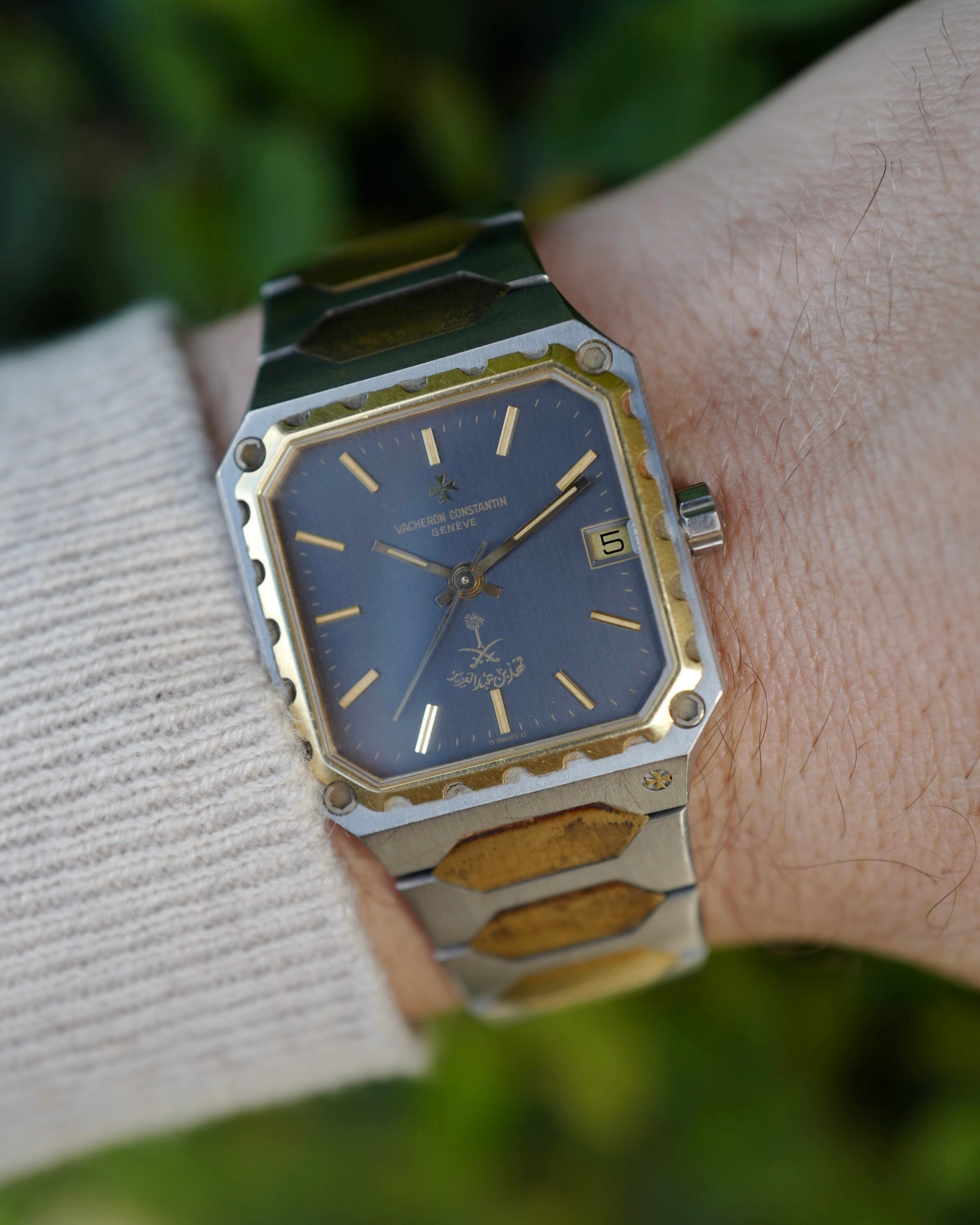 Vacheron Constantin Two-Tone Ref. 222 with Rare Saudi Arabia Dial (New Arrival)