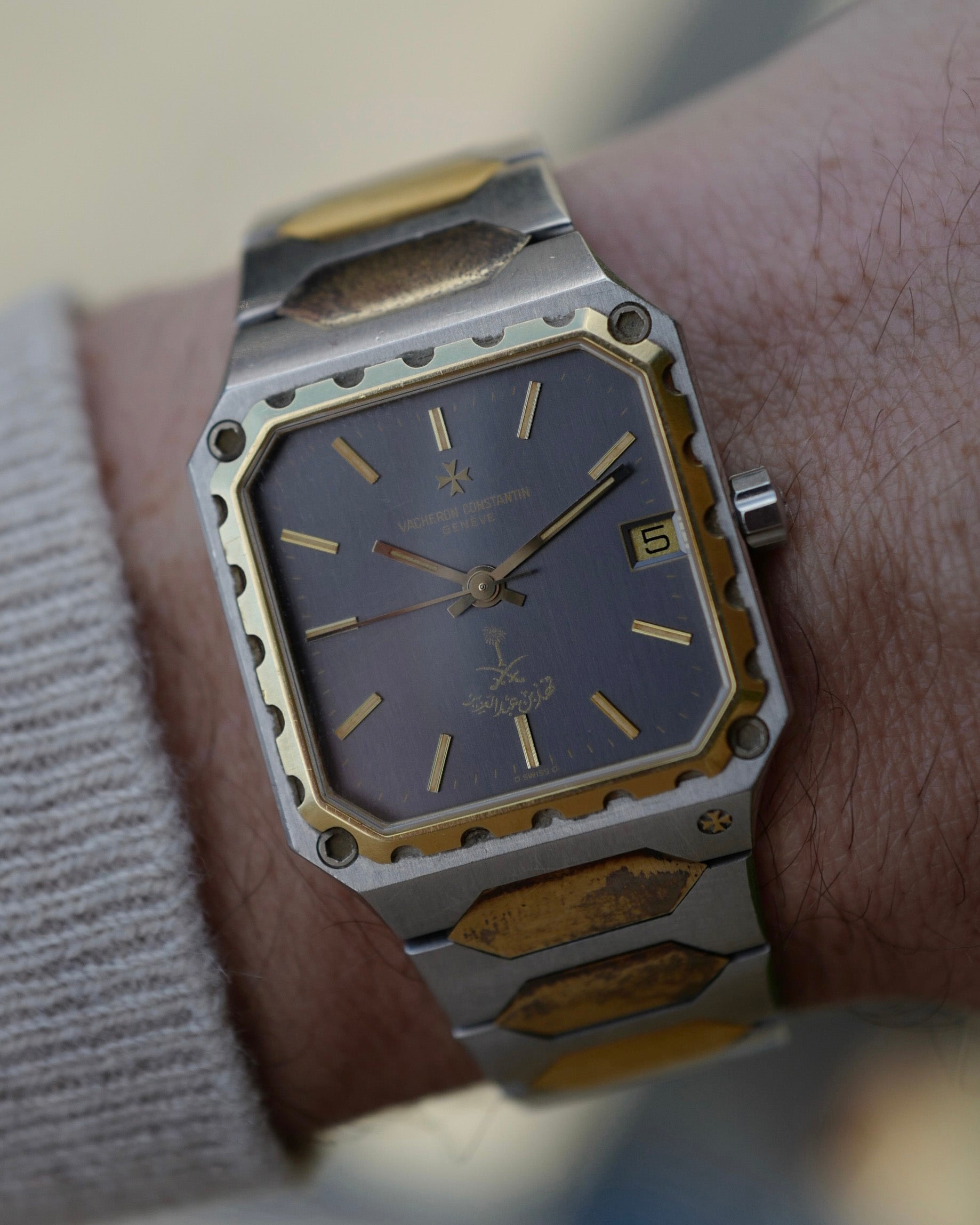 Vacheron Constantin Two-Tone Ref. 222 with Rare Saudi Arabia Dial (New Arrival)