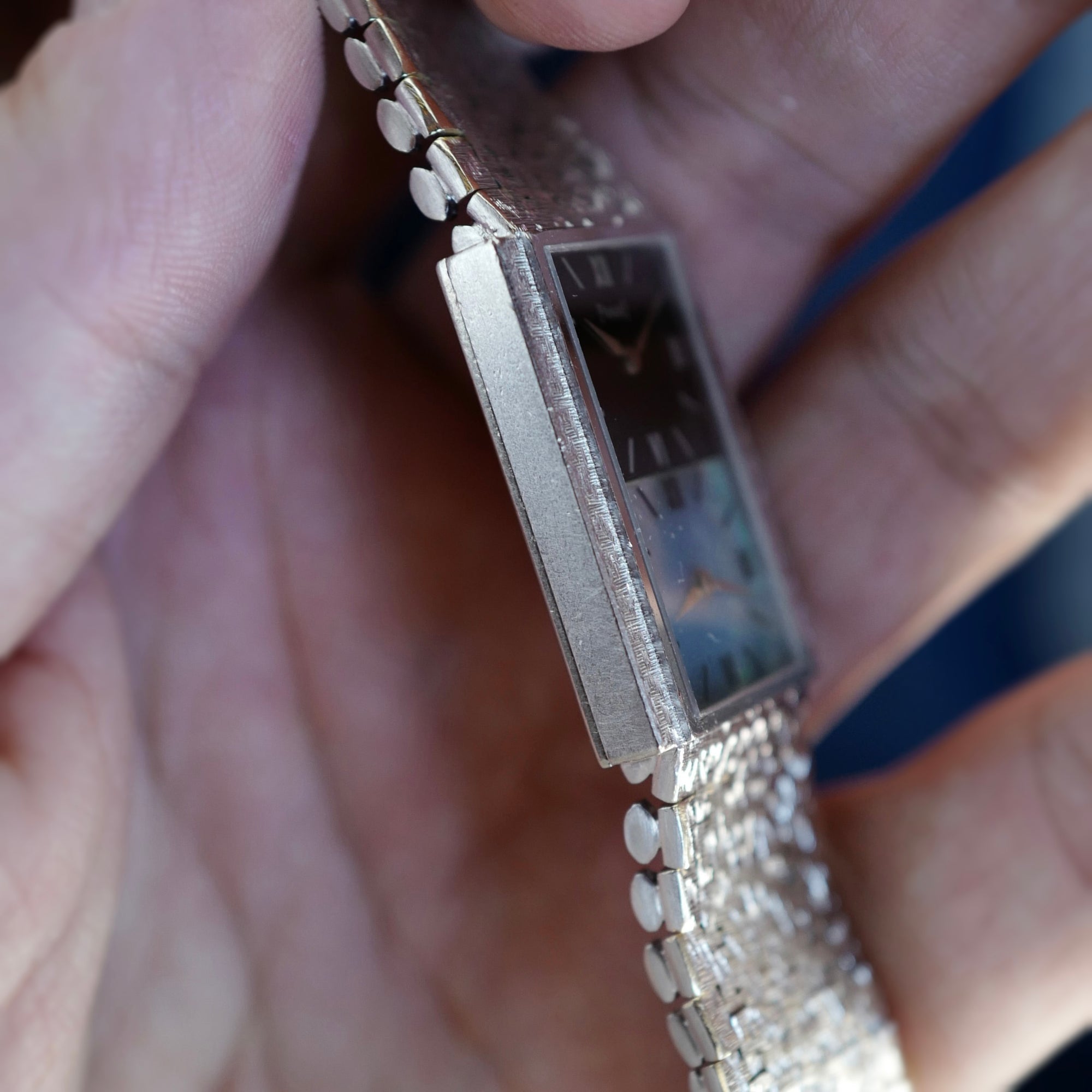 Piaget White Gold Dual Time Watch Ref. 69212 (New Arrival)