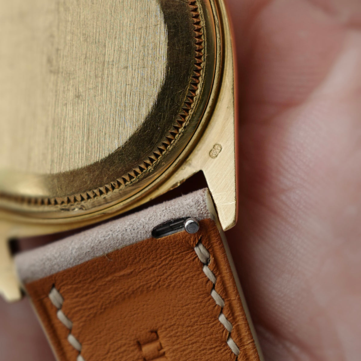 Rolex - Rolex Yellow Gold Day-Date Ref. 1803 with Oxblood Stella and Diamond Dial - The Keystone Watches