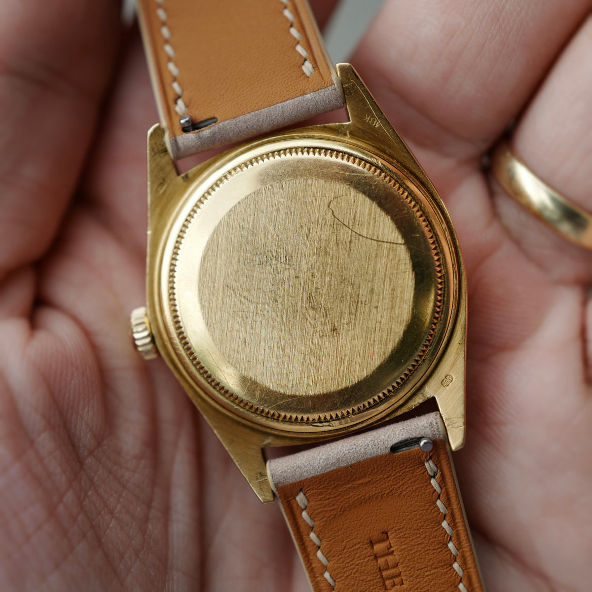 Rolex - Rolex Yellow Gold Day-Date Ref. 1803 with Oxblood Stella and Diamond Dial - The Keystone Watches