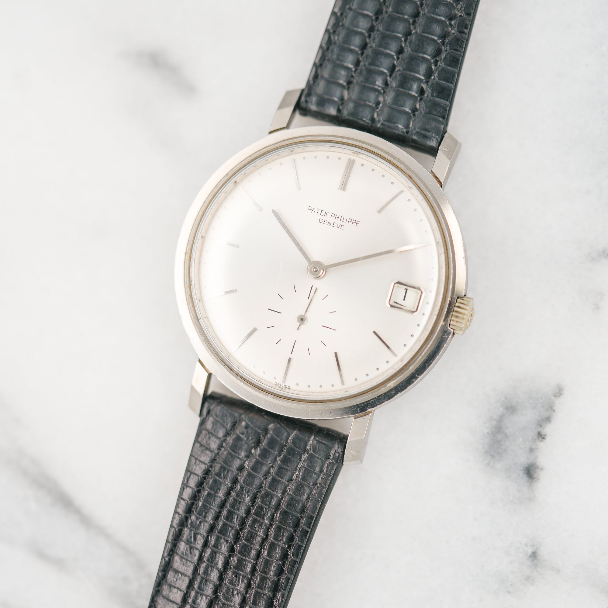 Patek Philippe White Gold Calatrava Ref. 3445 in Minty Condition (New Arrival)