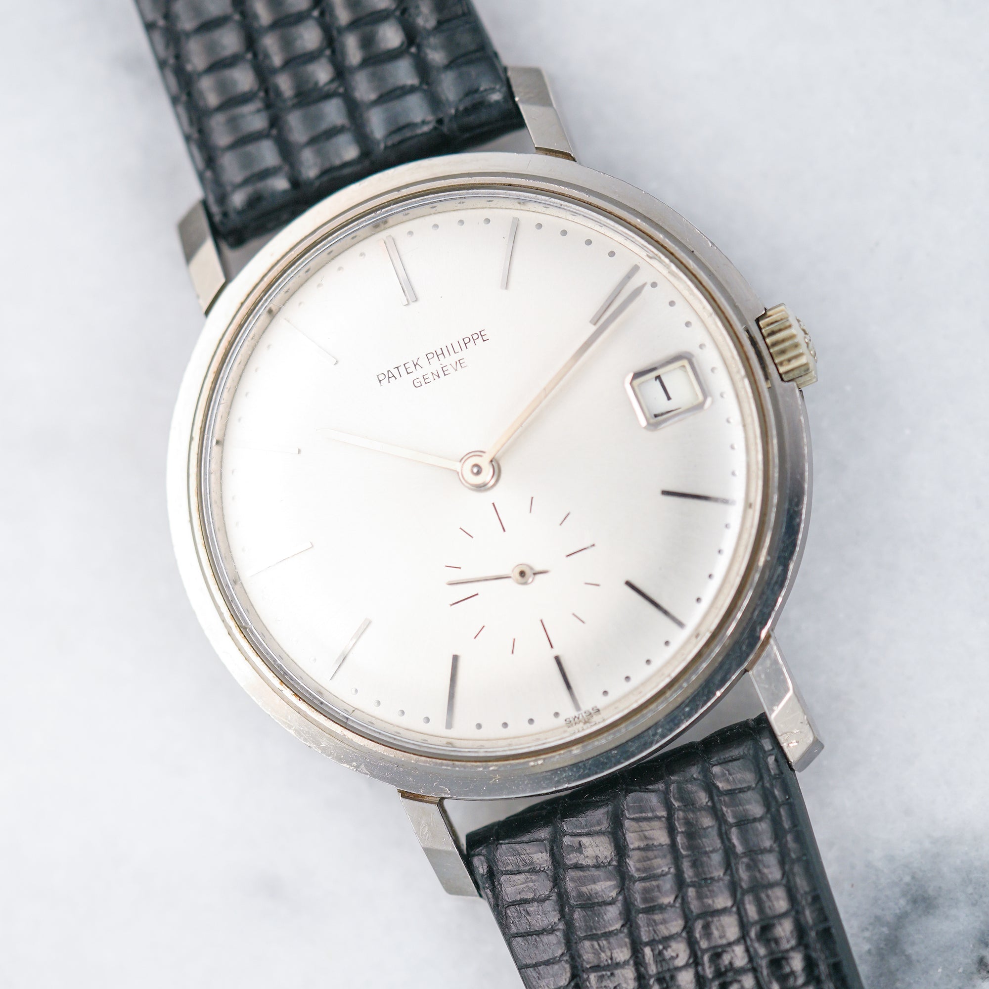 Patek Philippe White Gold Calatrava Ref. 3445 in Minty Condition (New Arrival)