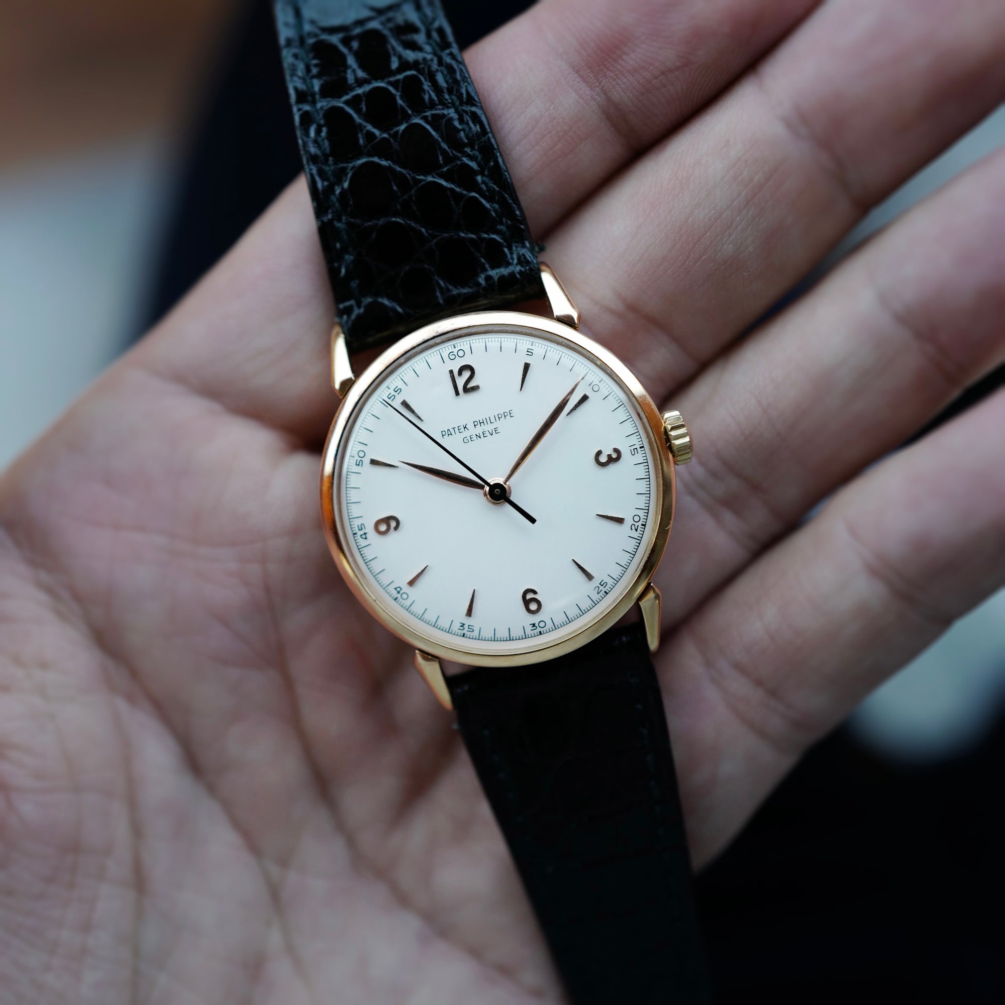 Patek Philippe Pink Gold Calatrava Ref. 1578 with Archive Circa 1953 (New Arrival)