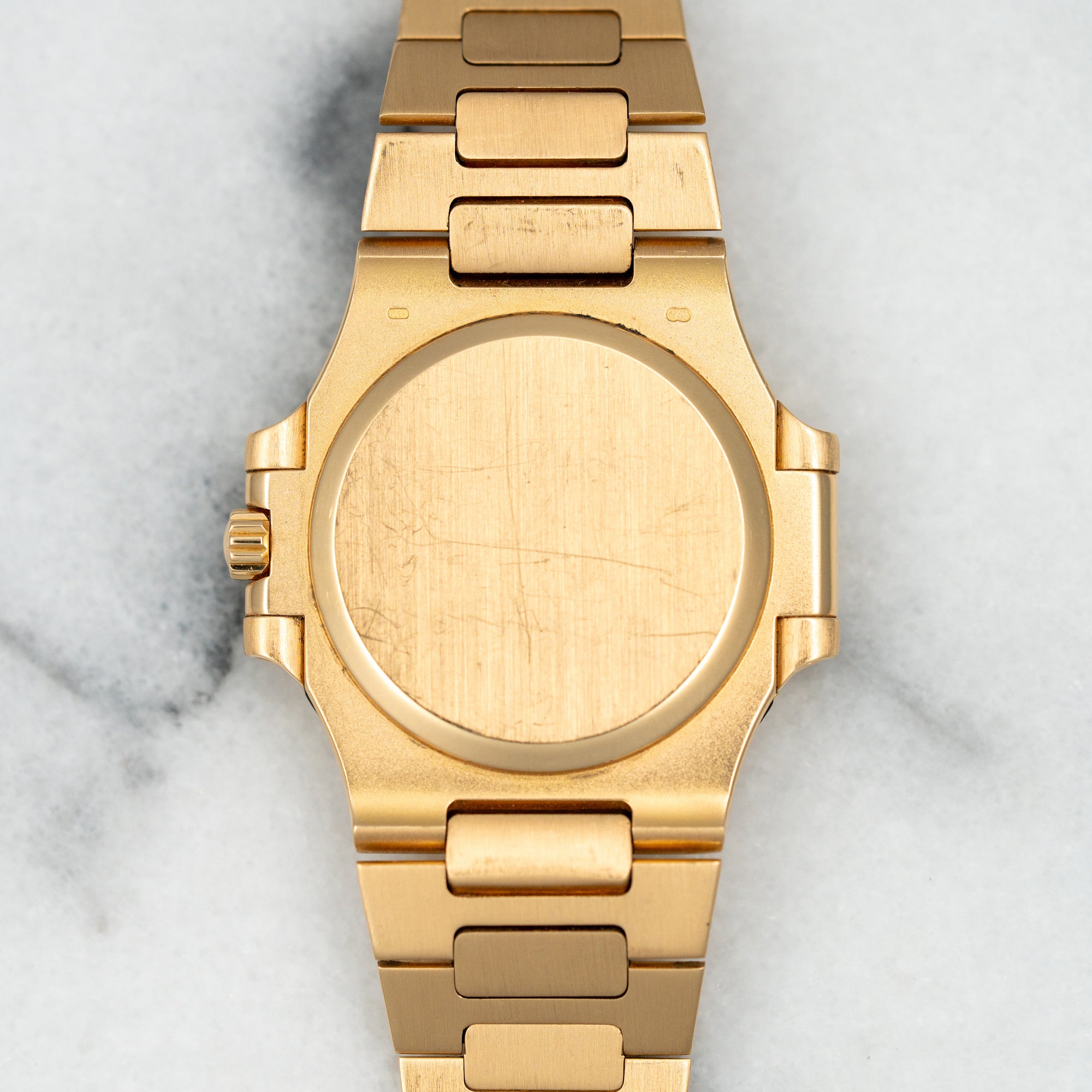Patek Philippe Yellow Gold Nautilus Watch Ref. 3800 with Ceramic Dial
