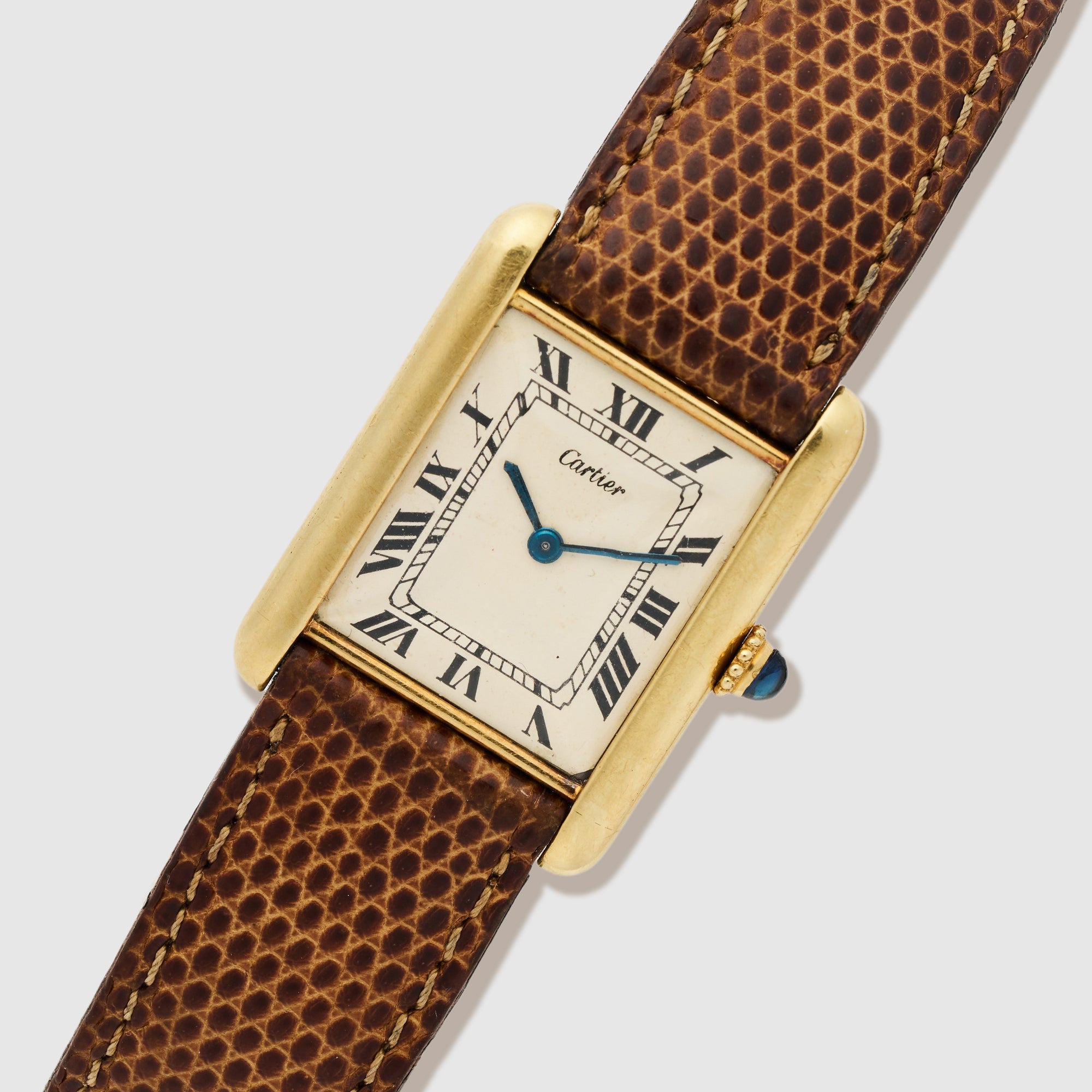 Cartier Yellow Gold Tank, London 1976