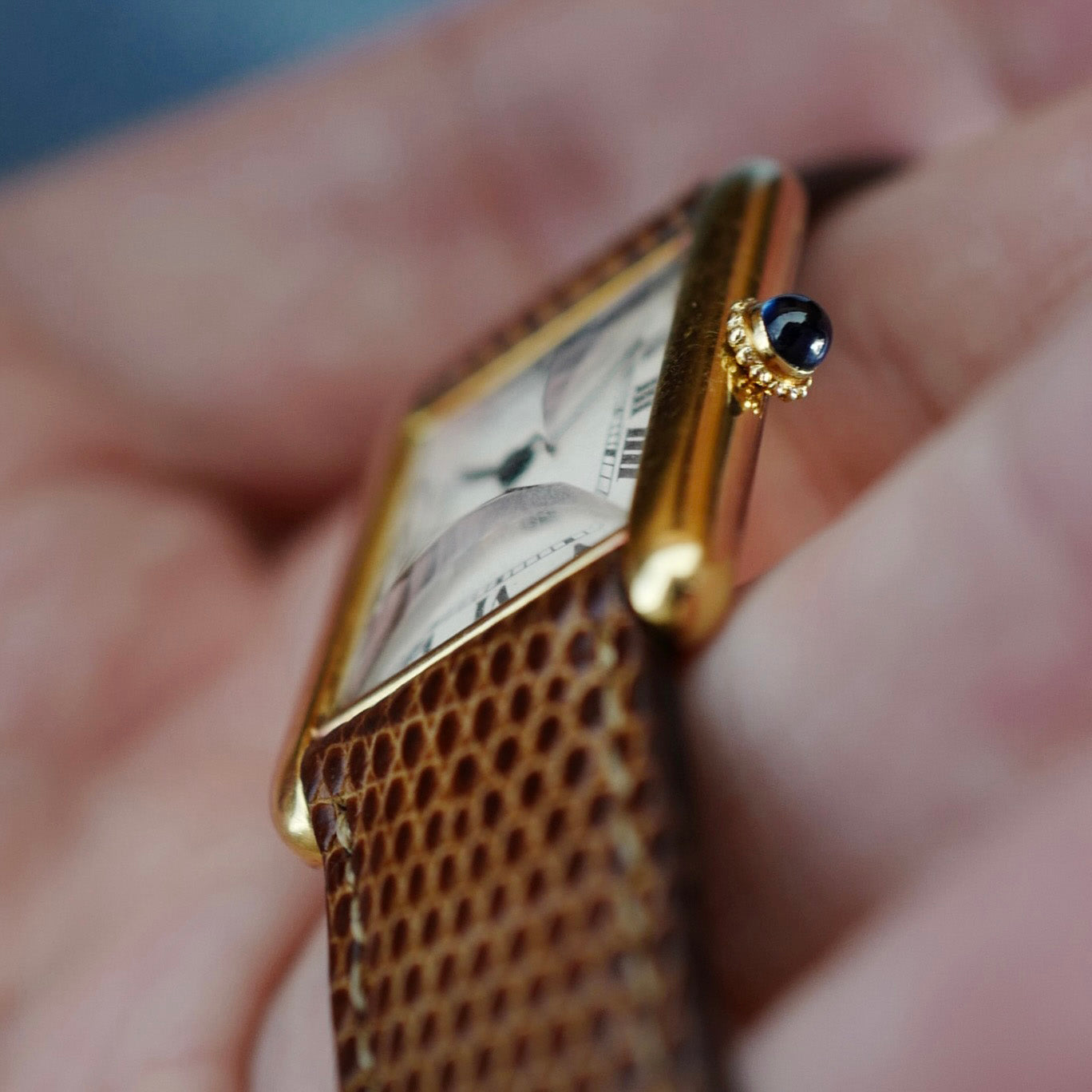 Cartier Yellow Gold Tank, London 1976