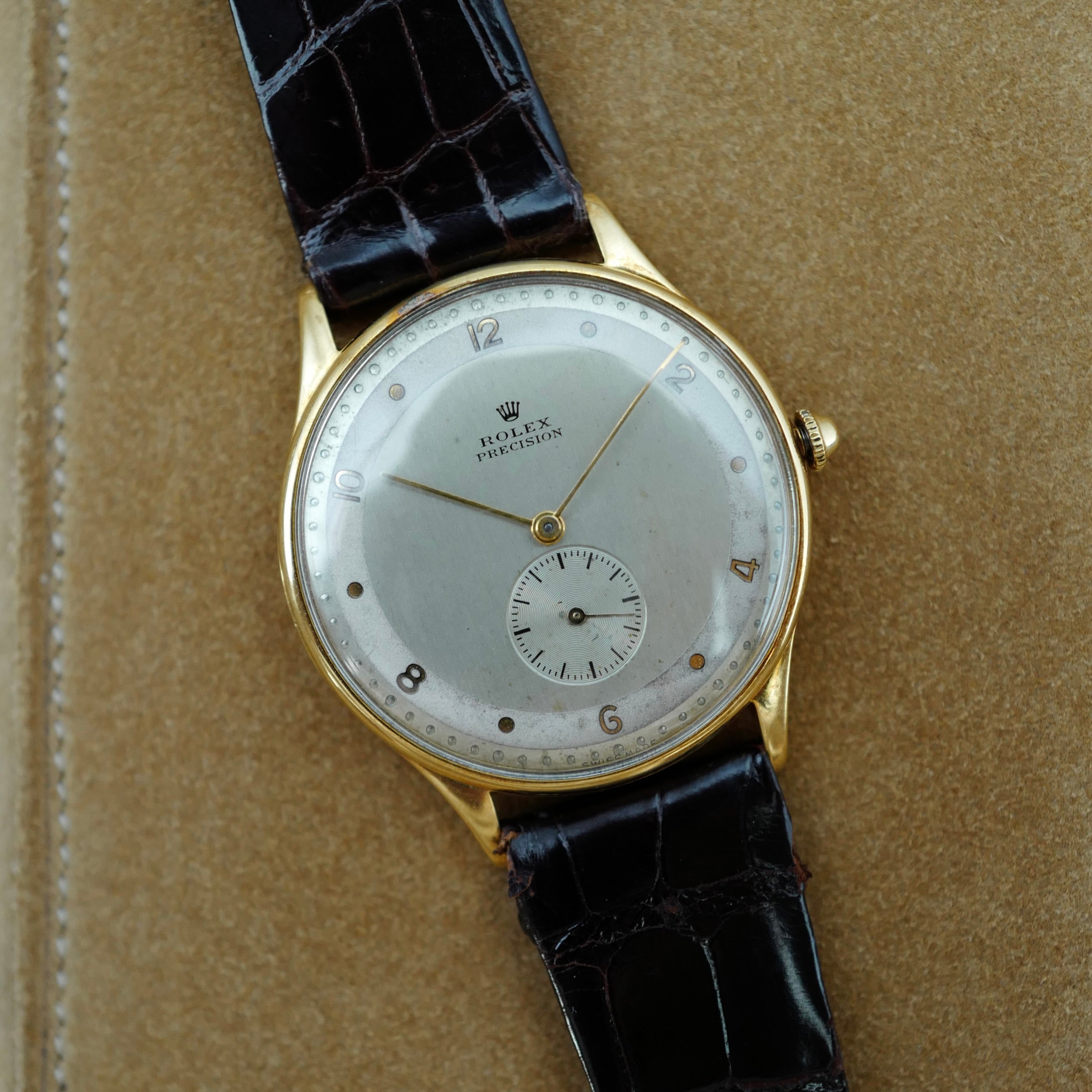 Rolex Precision 3675 18k YG