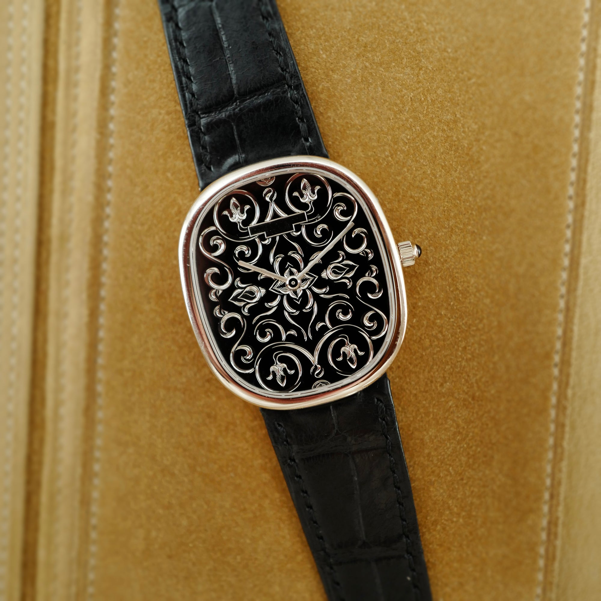 Patek Philippe Platinum Ellipse Ref. 5738G (New Arrival)