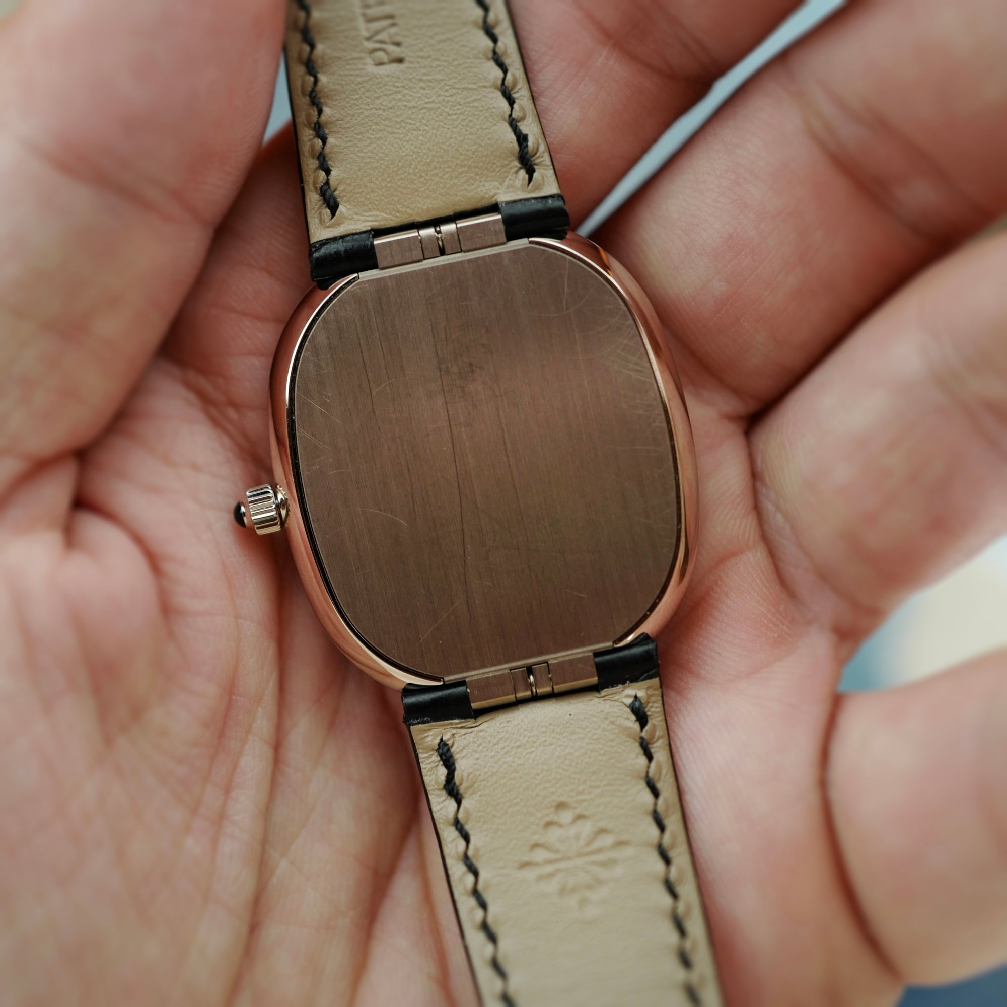Patek Philippe Platinum Ellipse Ref. 5738G (New Arrival)
