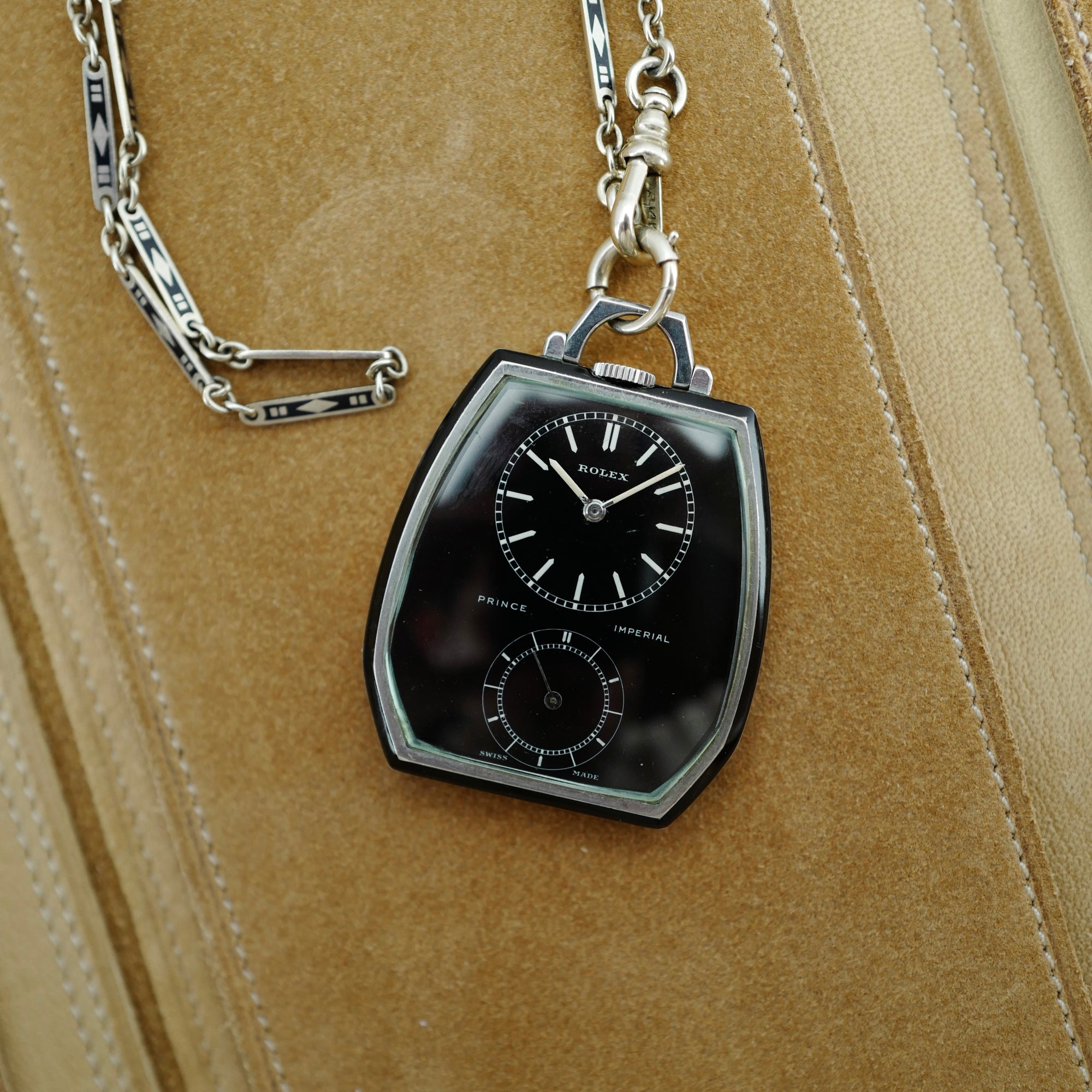 Rolex Prince Imperial Enamel Pocket Watch Ref. 1585