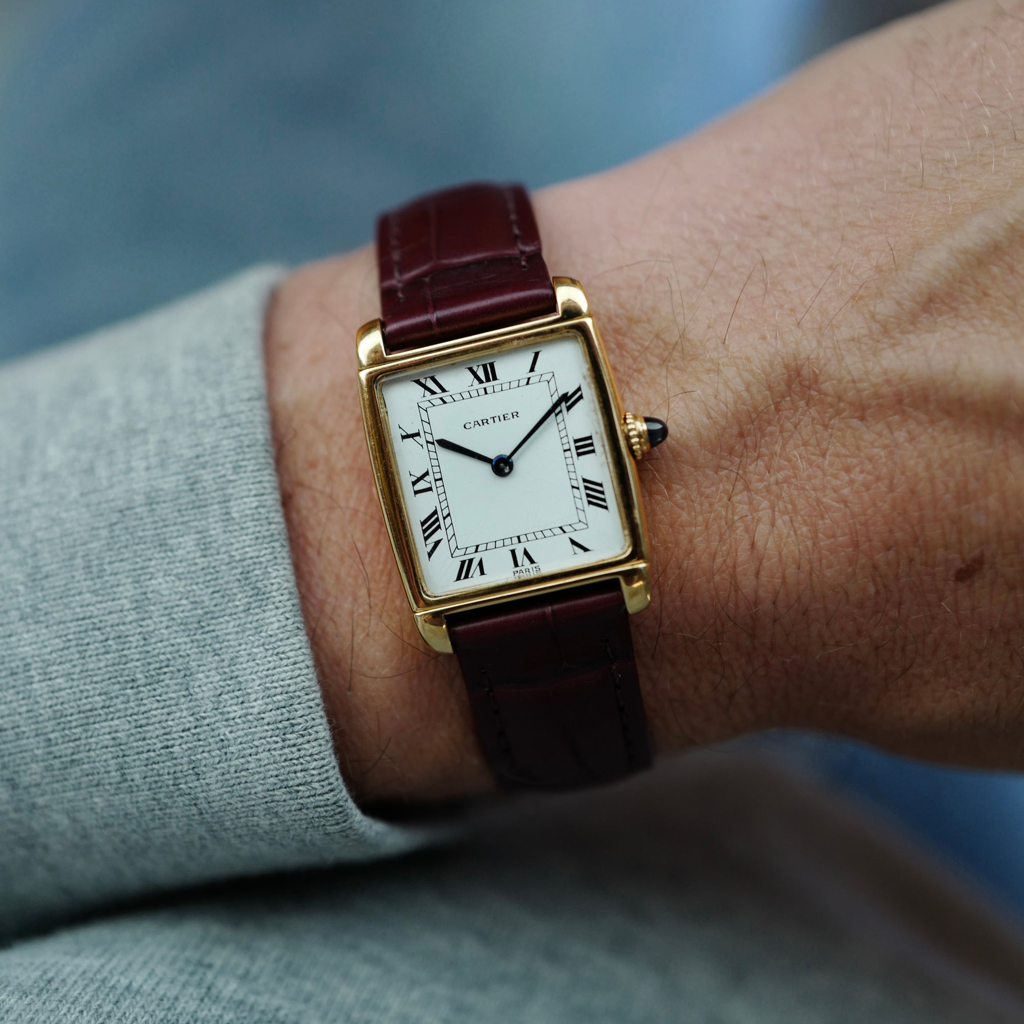 Cartier Yellow Gold Tank Reverso (New Arrival)