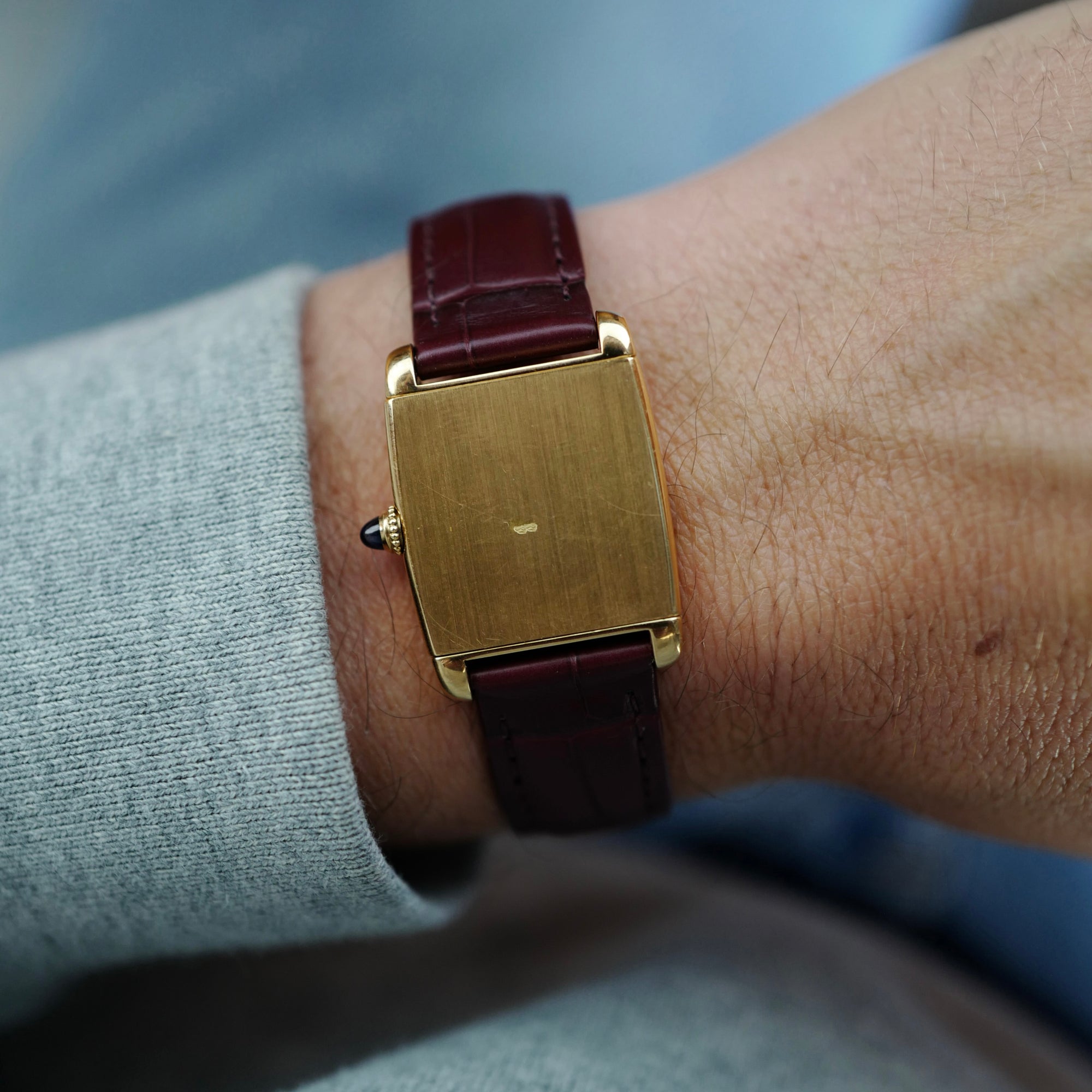 Cartier Yellow Gold Tank Reverso (New Arrival)