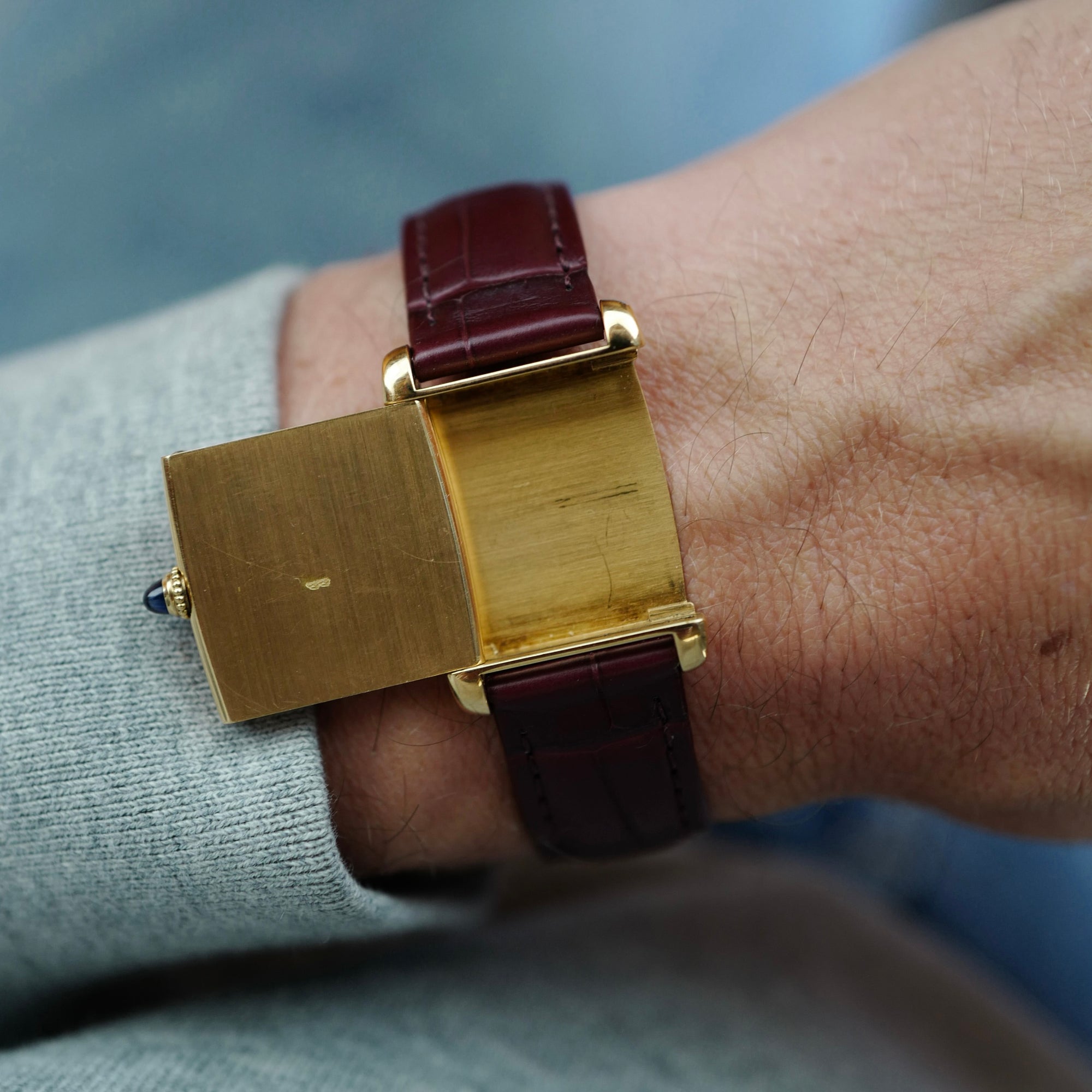 Cartier Yellow Gold Tank Reverso (New Arrival)